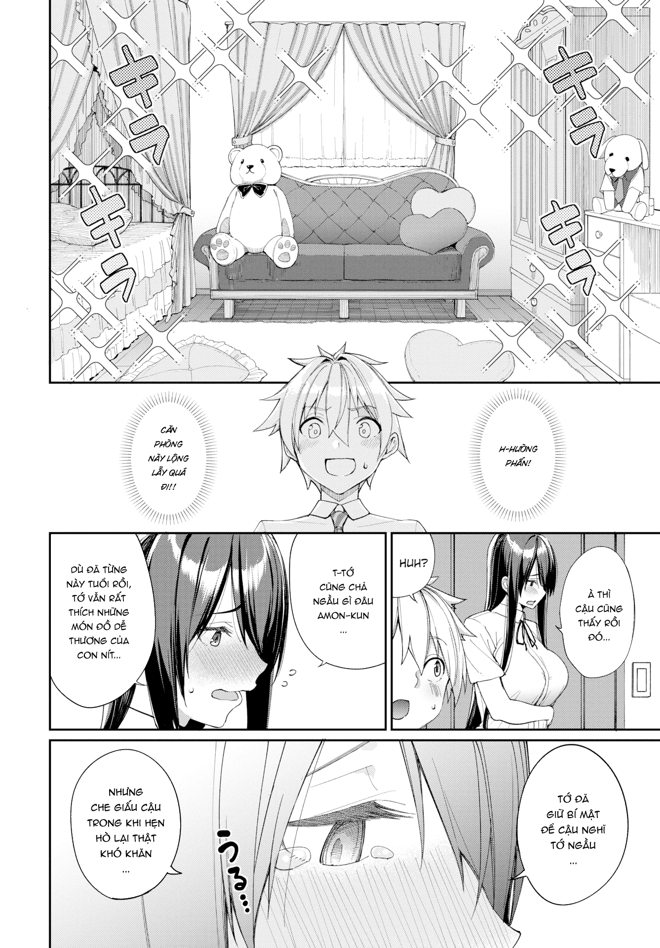 Đọc truyện hentai Hebigami-san và Amon-kun - Oneshot ngọt [Không che]