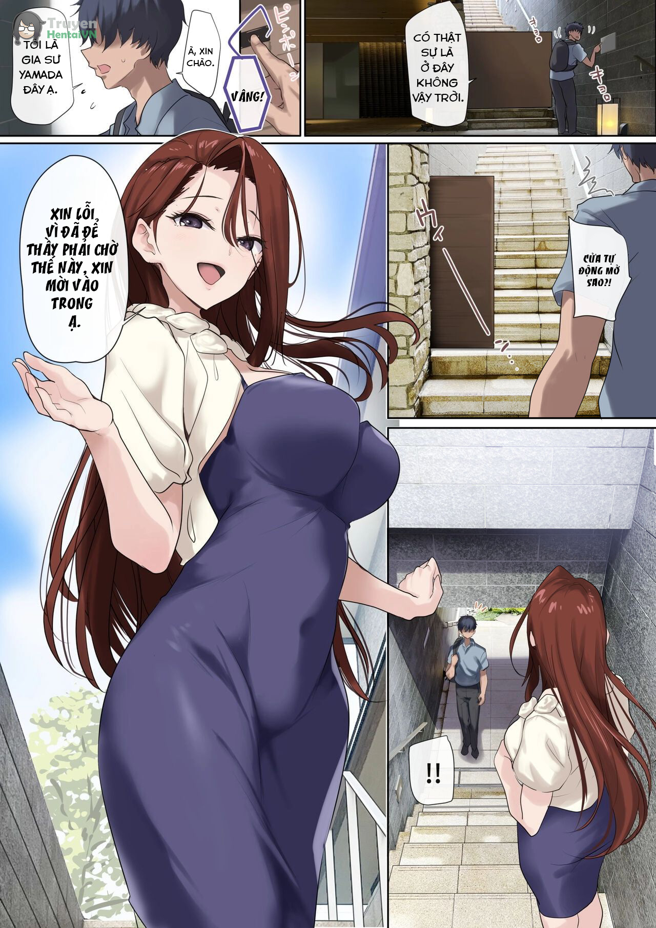 Đọc truyện hentai Nữ doanh nhân dâm đãng và cô giáo trinh nữ - oneshot