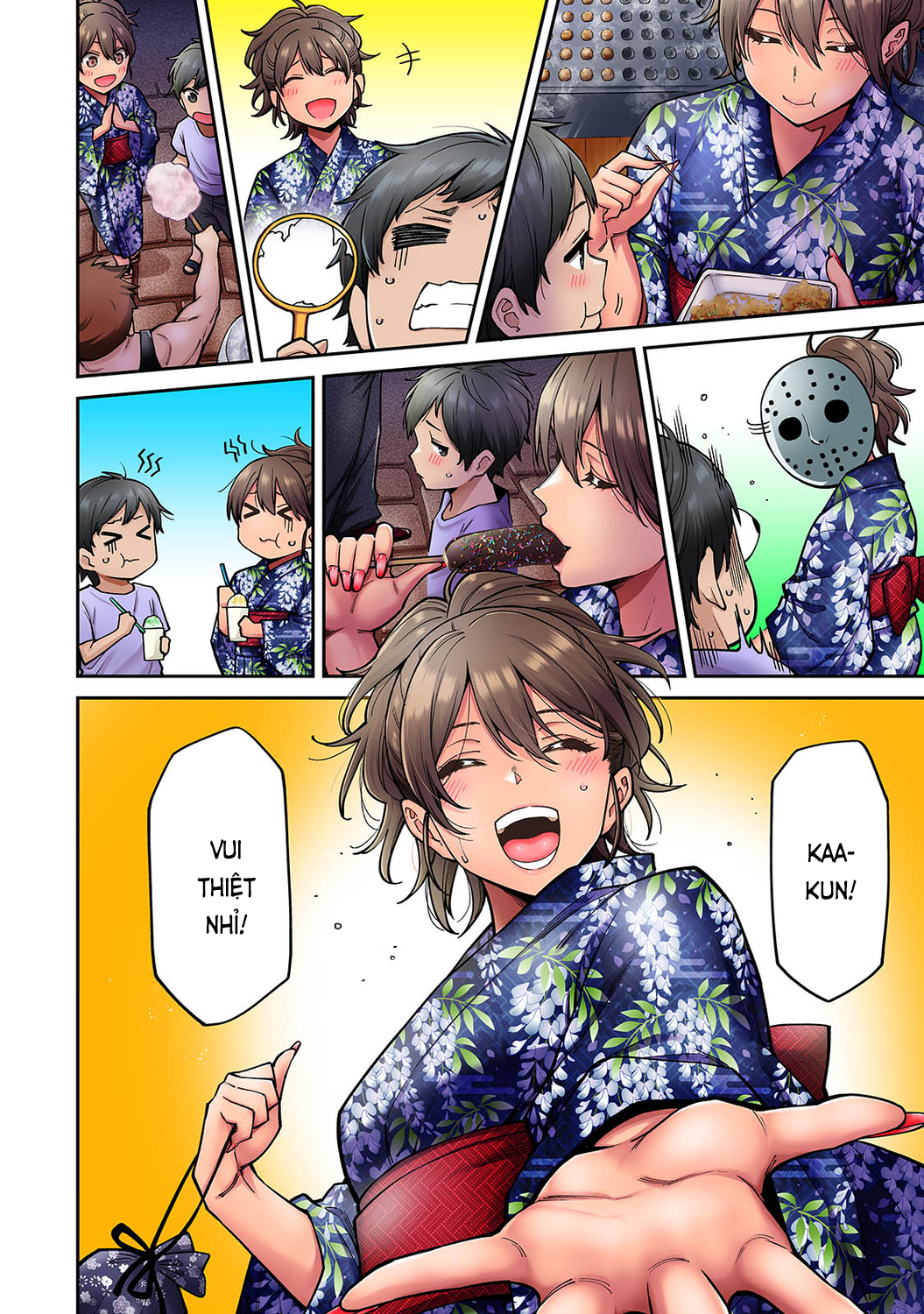 Đọc truyện hentai Người chị tôi thầm mến trở về trong bộ dạng gái lai Tây - Ch.7 [Hết]