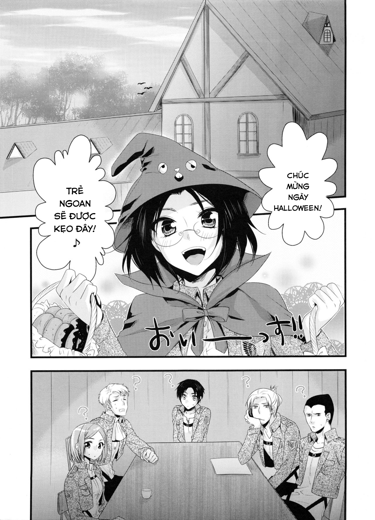 Đọc truyện hentai Candy Holic(Attack on Titan) - Oneshot