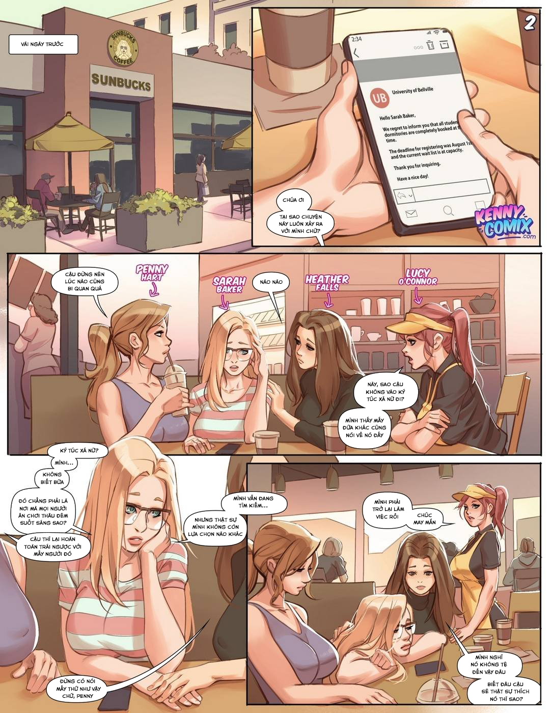 Đọc truyện hentai Naughty Sorority: The New Pledge - Chap 1