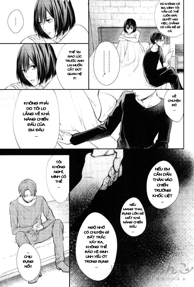 Đọc truyện hentai Ánh sáng phía bên kia (Shingeki no Kyojin) - Oneshot