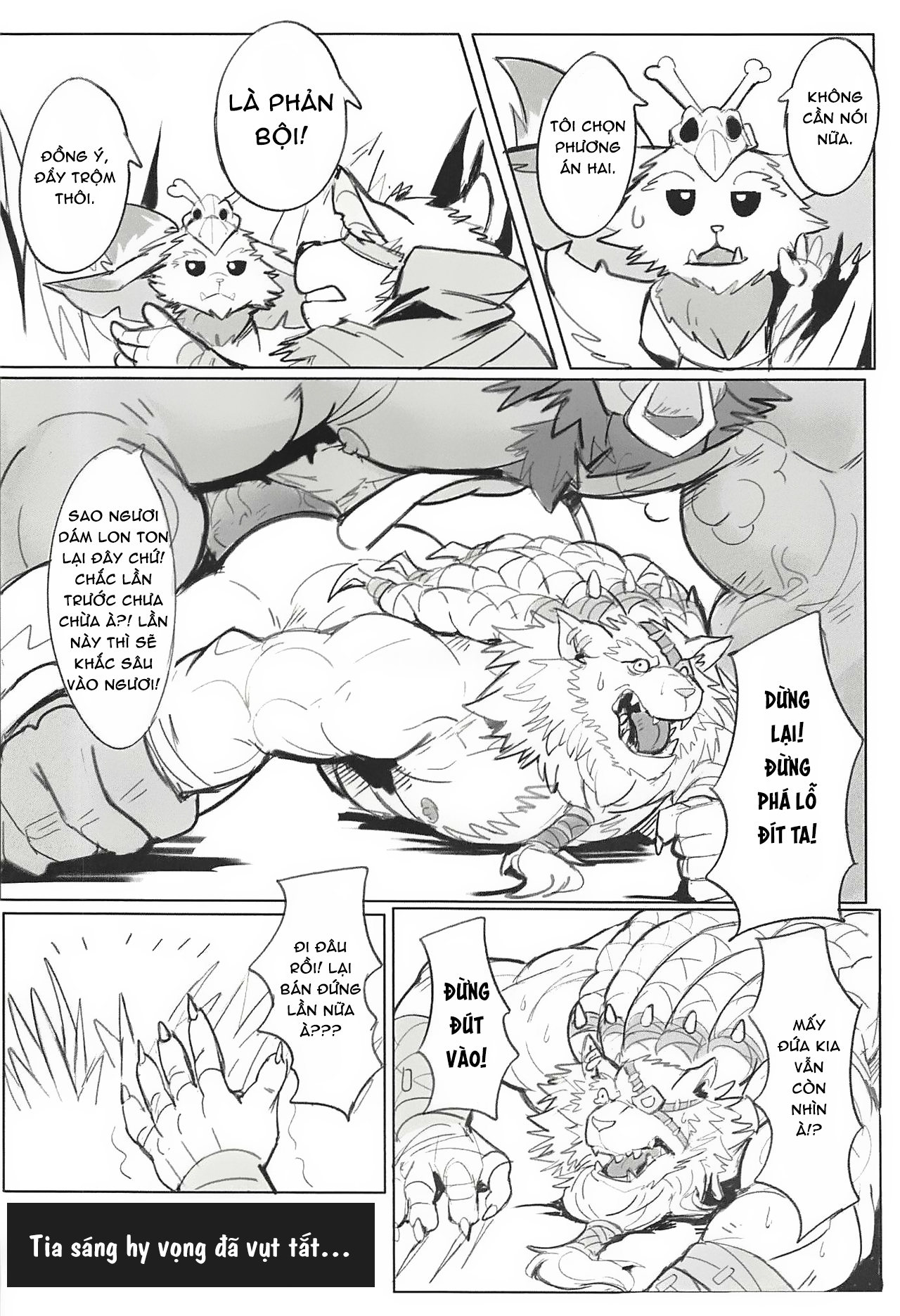 Đọc truyện hentai Đường cùng của kẻ săn mồi 2 - Hổ báo và cái kết