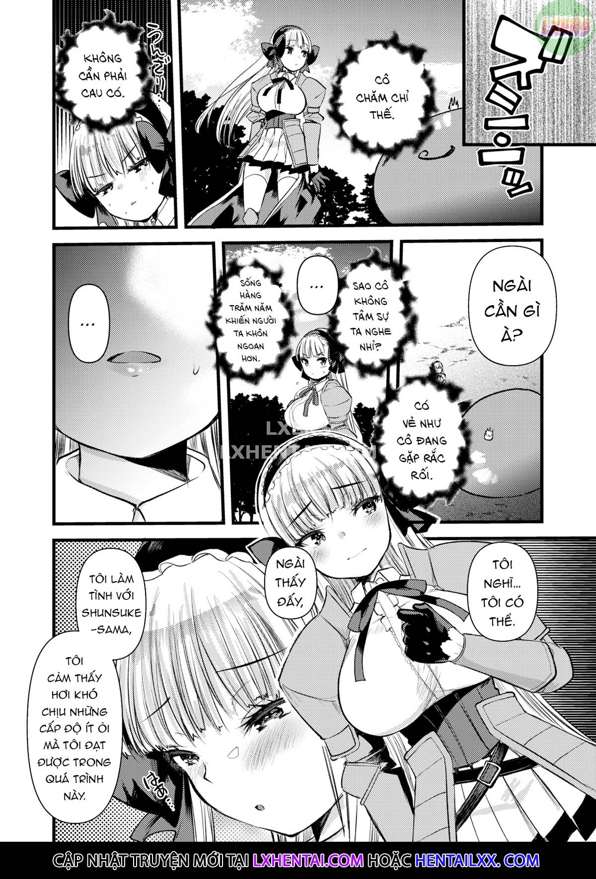 Đọc truyện hentai Cuộc sống thư thái nơi đảo hoang cùng cô Kỵ sĩ công chúa Level 1 - Chap 8
