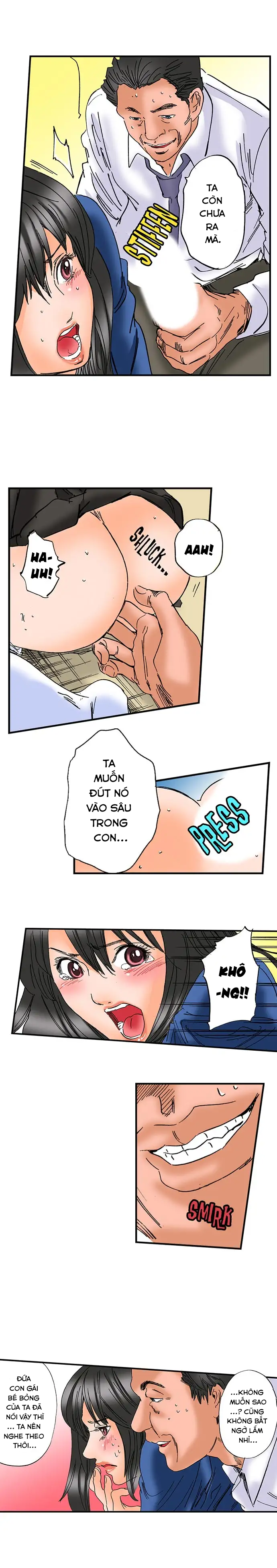 Đọc truyện hentai Tên cha dượng có mưu đồ với cô con gái. - Chap 11 : Bị hãm hiếp trong lớp học!!!