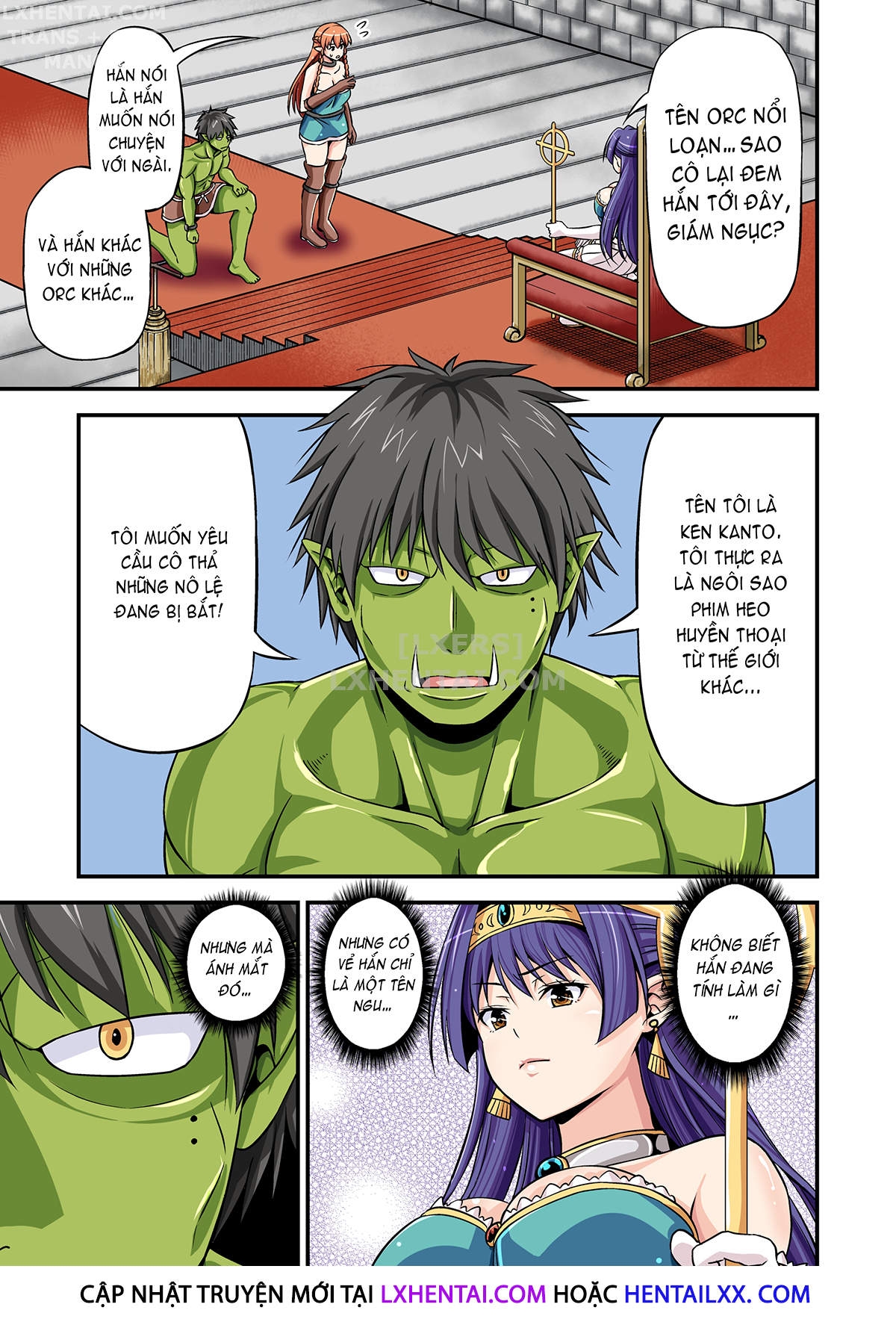 Đọc truyện hentai When A Charismatic Male Pornstar Is Reborn In Another World As A Stamina Daddy Orc - Chap 2