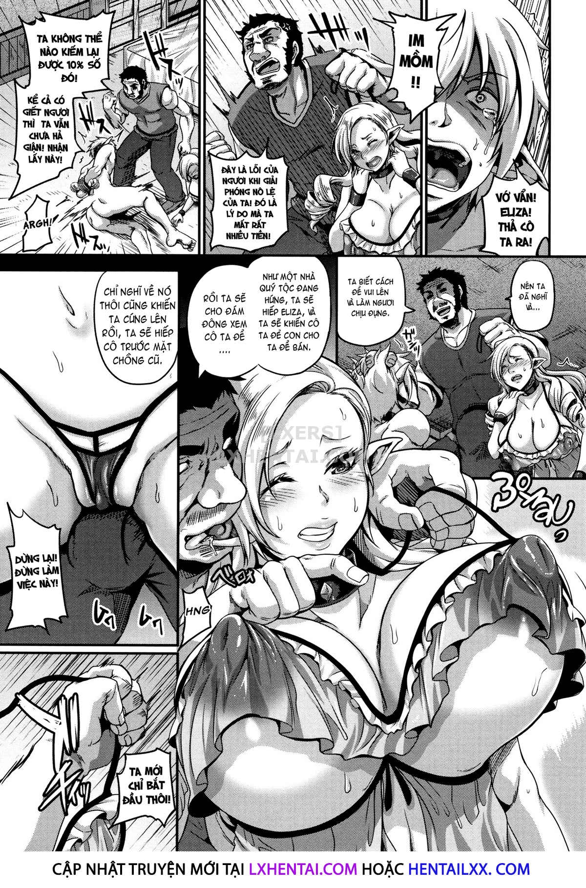 Đọc truyện hentai Aijou No Injoku Elf - Chap 2