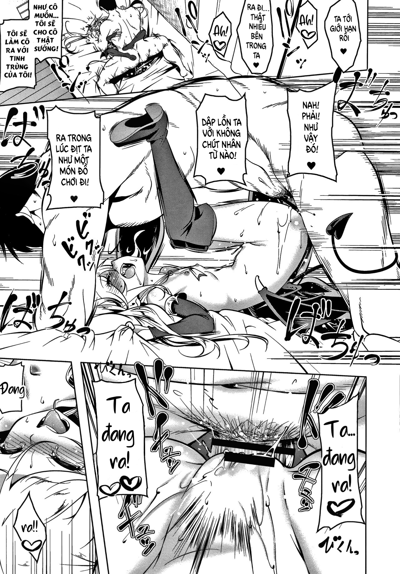 Đọc truyện hentai nhà có 5 nàng succubus - Chap 1