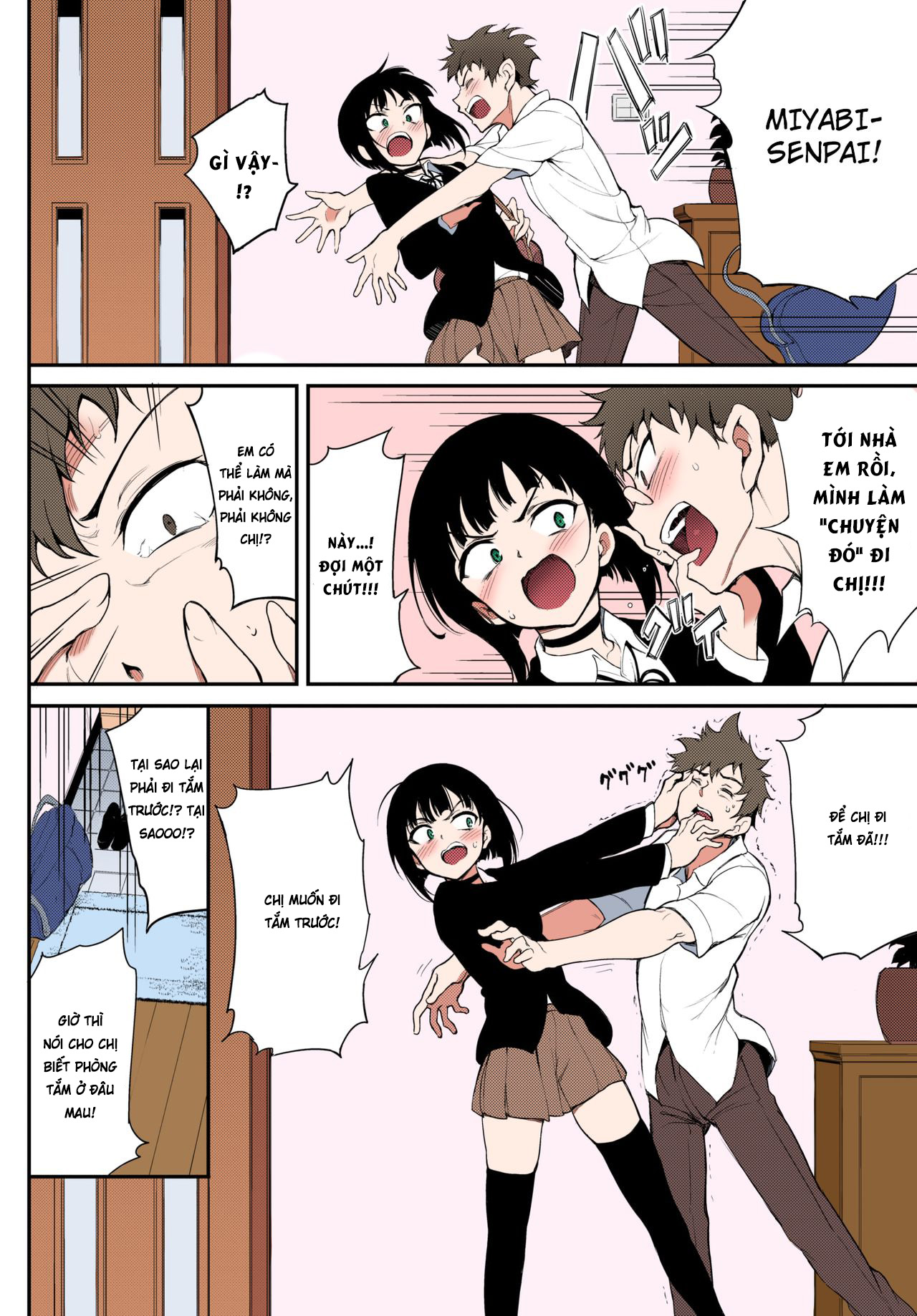 Đọc truyện hentai Senpai Lạnh Lùng ❤ - Chap 2 Full màu