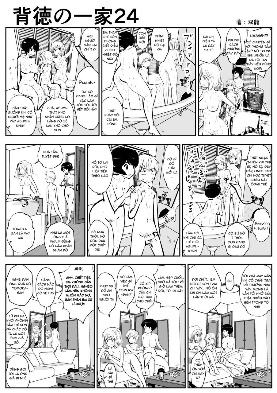 Đọc truyện hentai Con trai mẹ kế và em gái của mẹ kế... - Chap 2