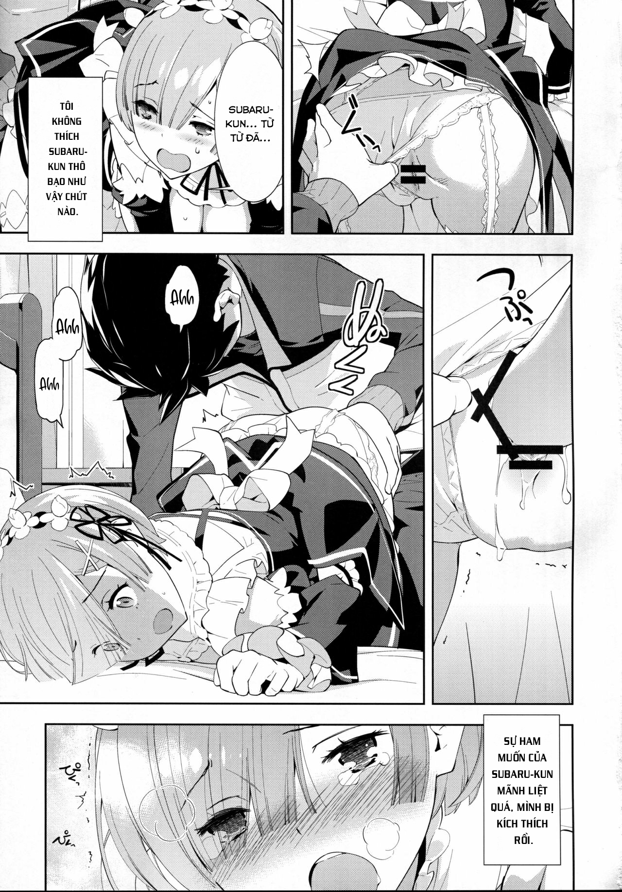 Đọc truyện hentai CHOICE 2 (Re: Zero kara Hajimeru Isekai Seikatsu) - Oneshot