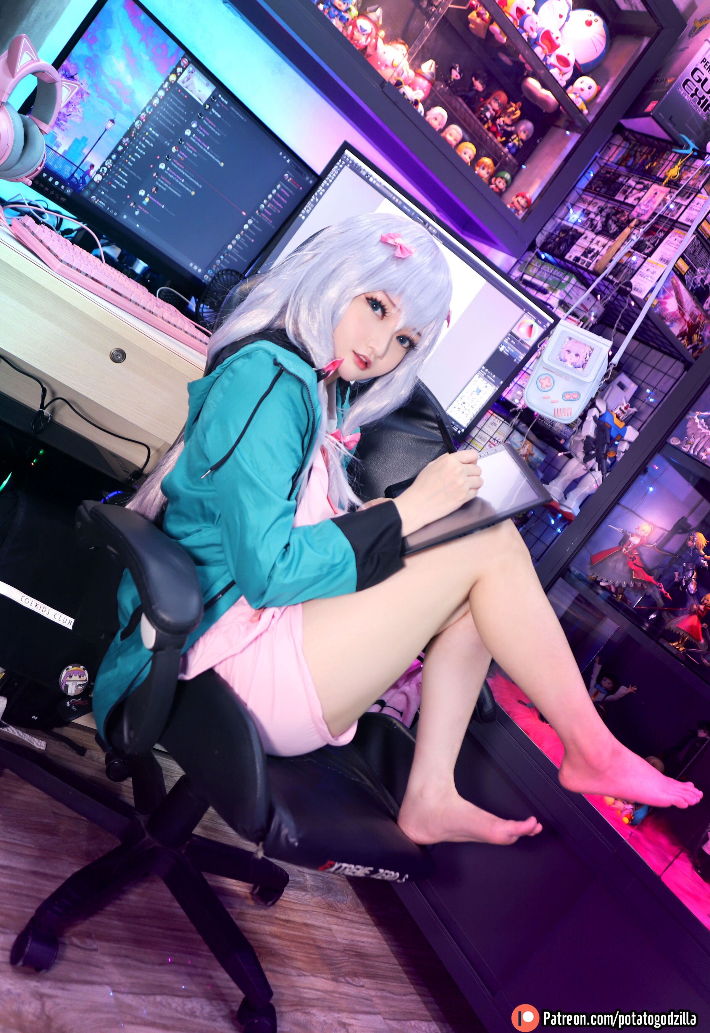 Đọc truyện hentai Tuyển tập Albums siêu phẩm Cosplay - Chap 467 - Potato Godzilla - Sagiri