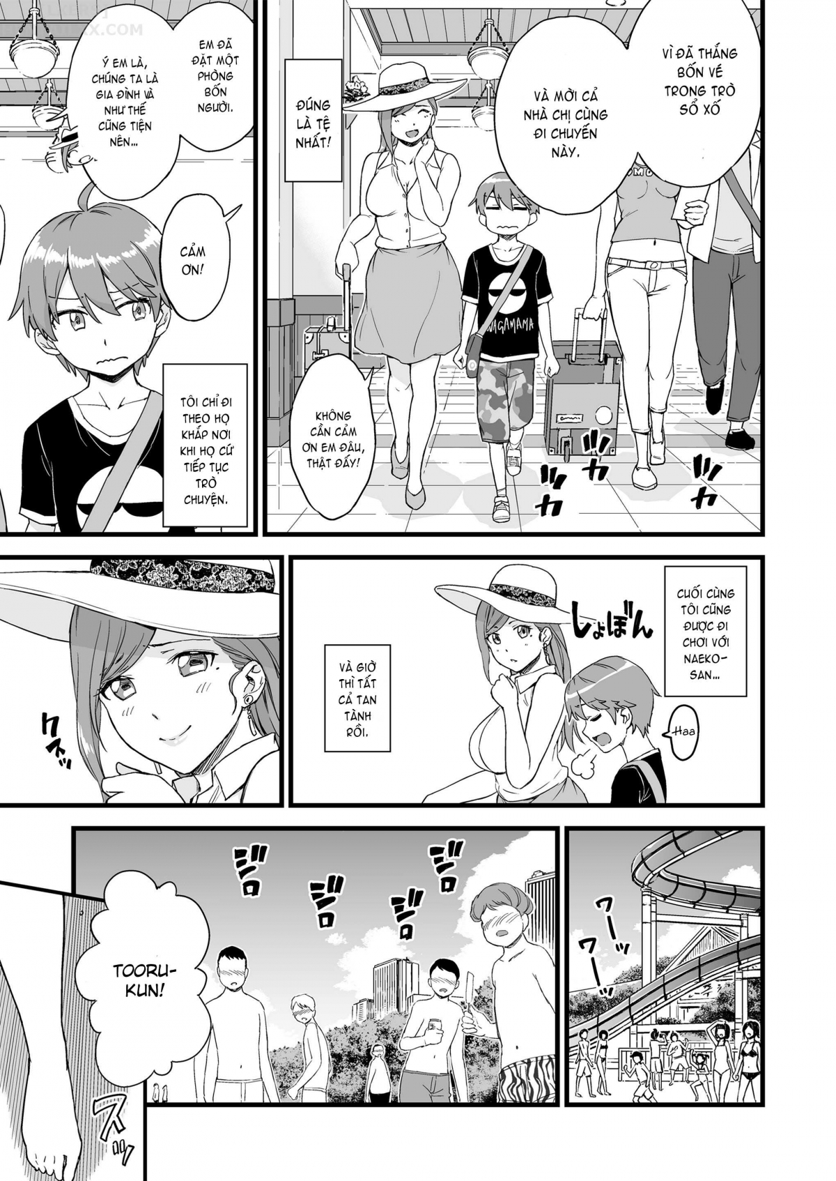 Đọc truyện hentai Oppai na Natsuyasumi - Chap 2