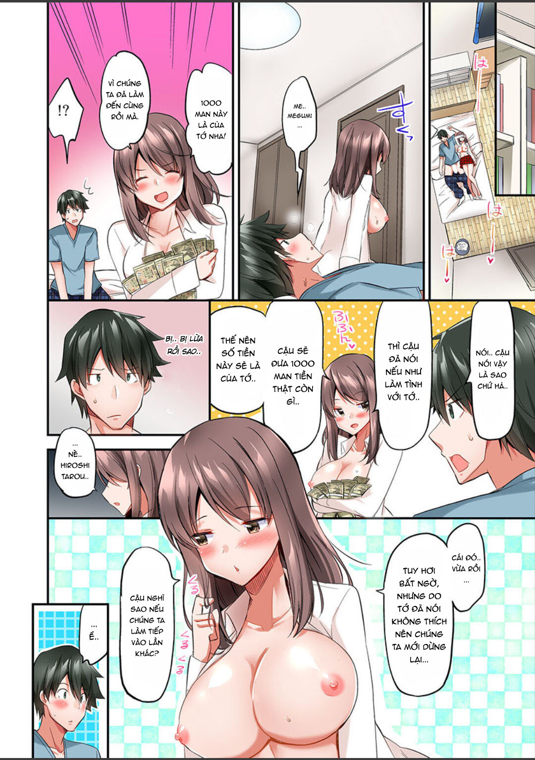 Đọc truyện hentai Câu chuyện dùng 1000man để chạm vào ngực! - Chap 4: Chơi đi không phải nghĩ