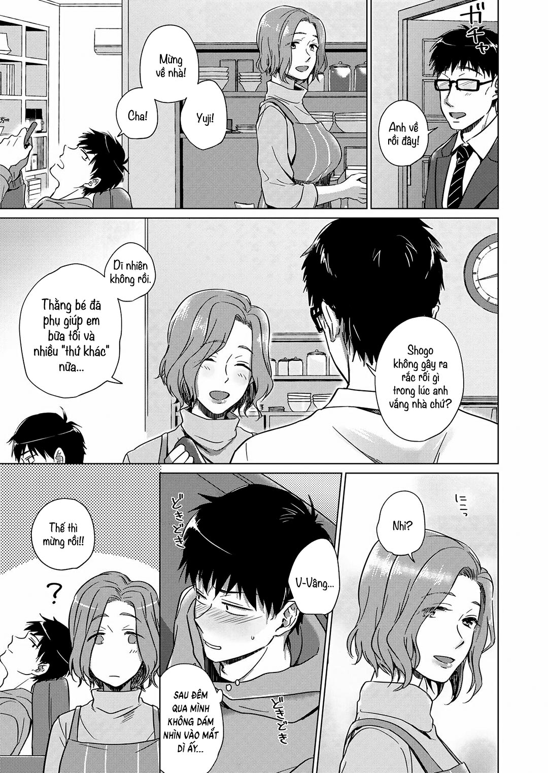 Đọc truyện hentai Mẹ kế khi say - Oneshot