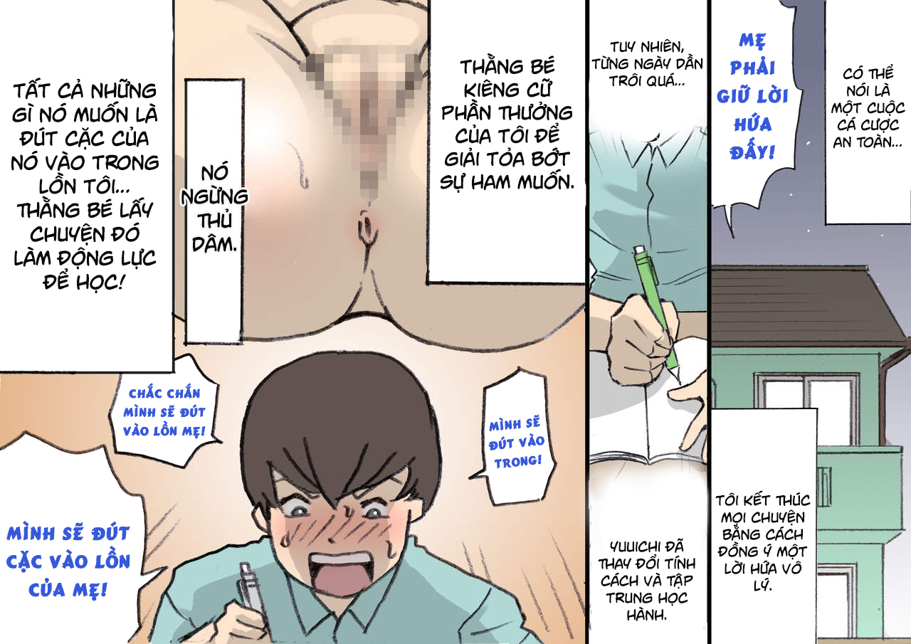 Đọc truyện hentai Okaa-san wa Homete Nobasu Kyouiku Houshin - Chap 1.1