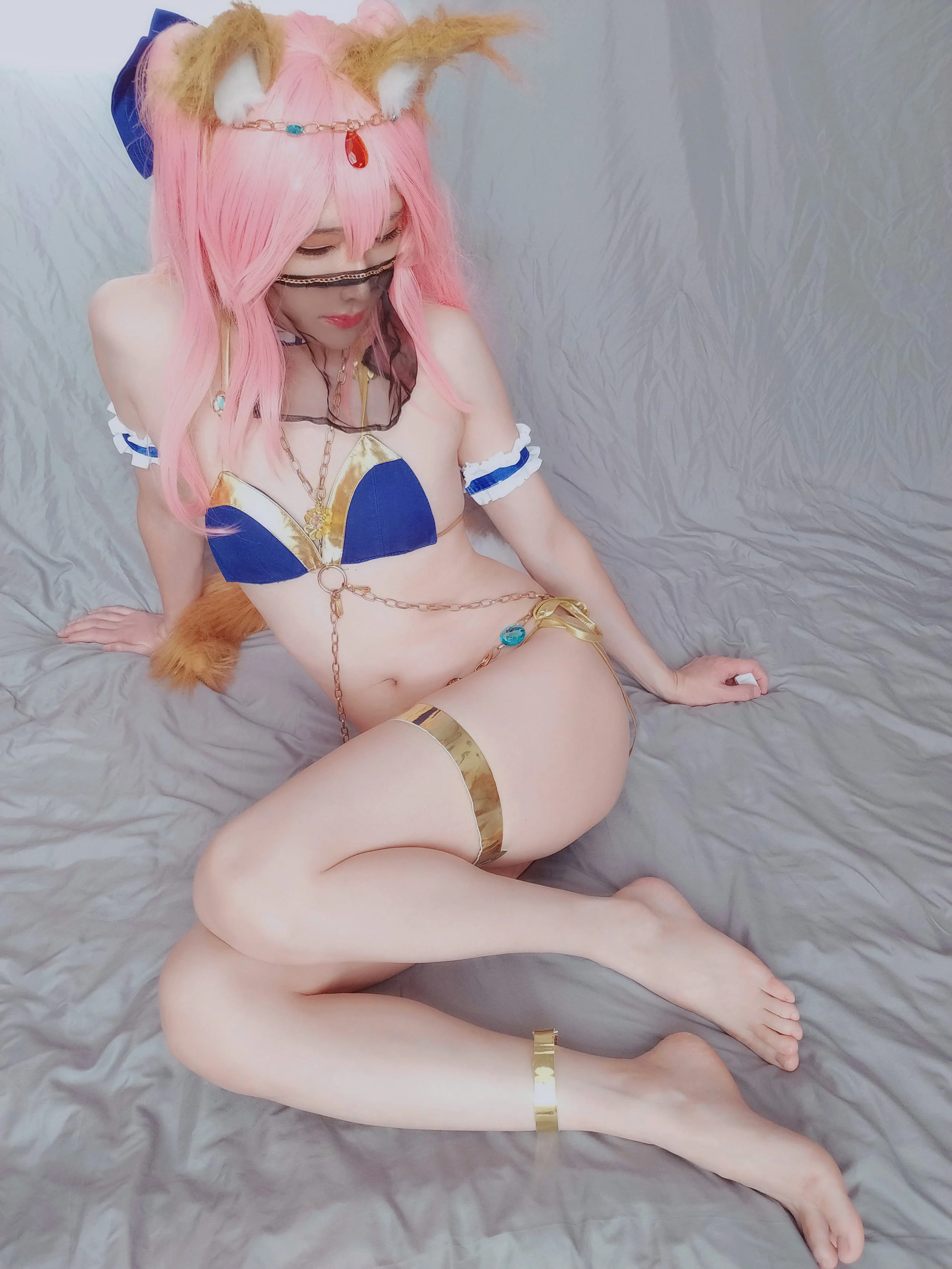 Đọc truyện hentai Tuyển tập Albums siêu phẩm Cosplay - Chap 677 - Tamamo no Mae From FGO Bikini Ver
