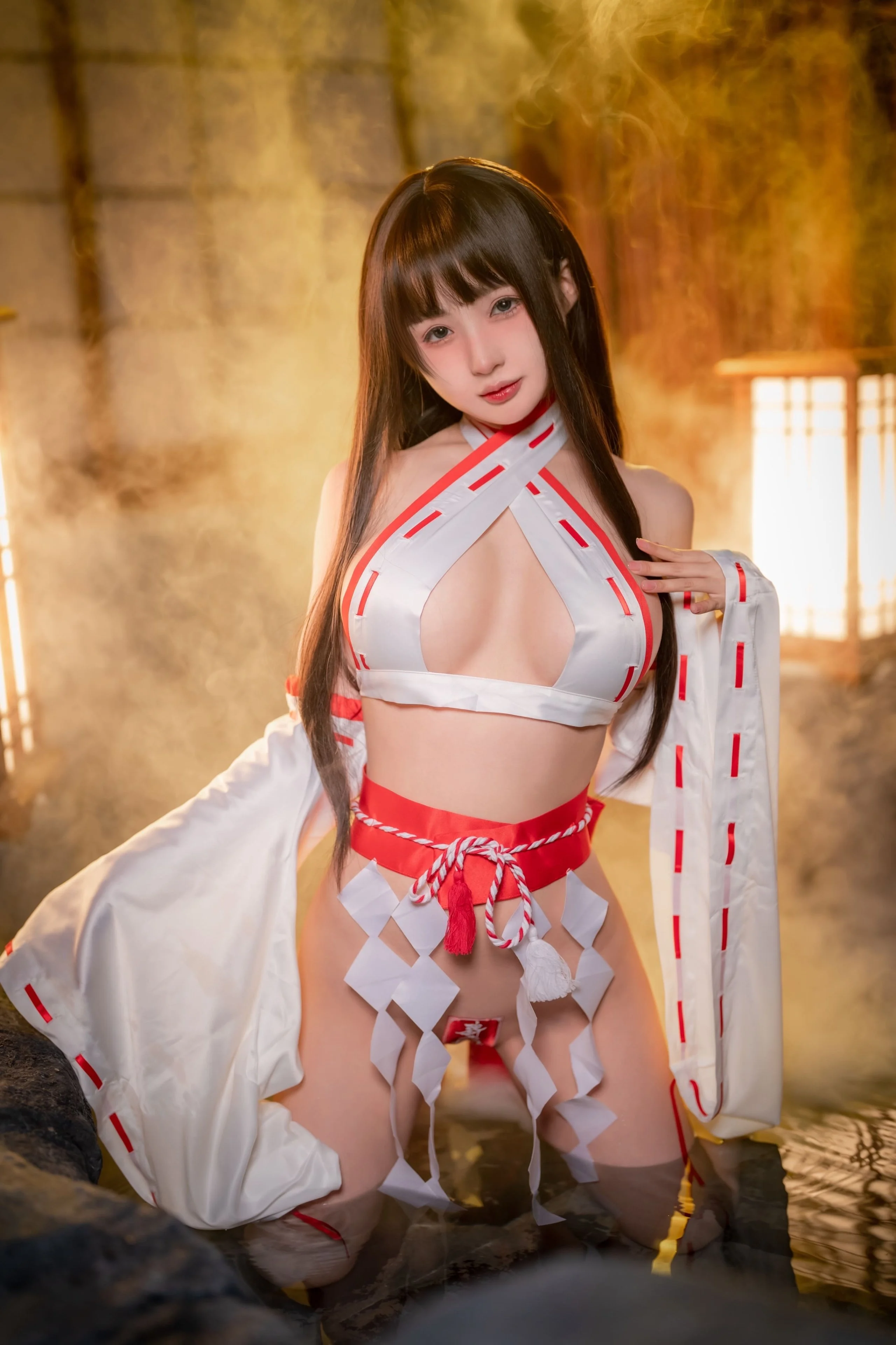 Đọc truyện hentai Tuyển tập Albums siêu phẩm Cosplay - Chap 648 - [Sakurai Ningning] Holy Miko