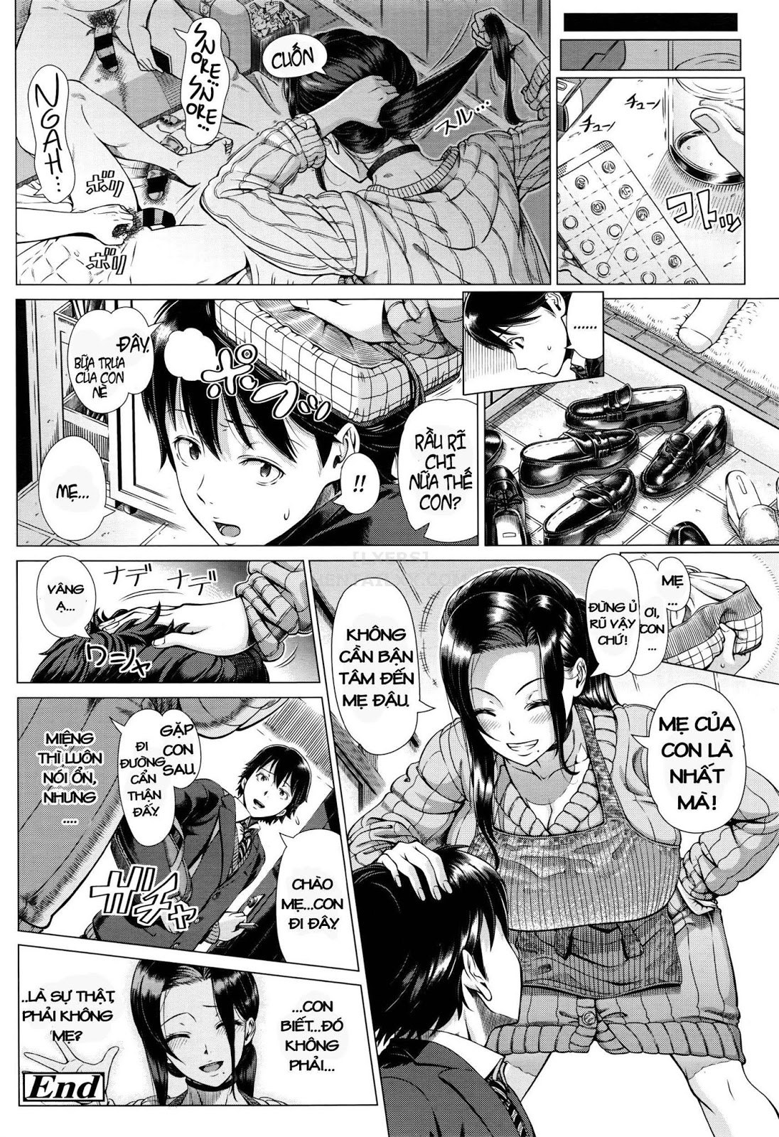 Đọc truyện hentai Hajimete no Hitozuma - Chap 4