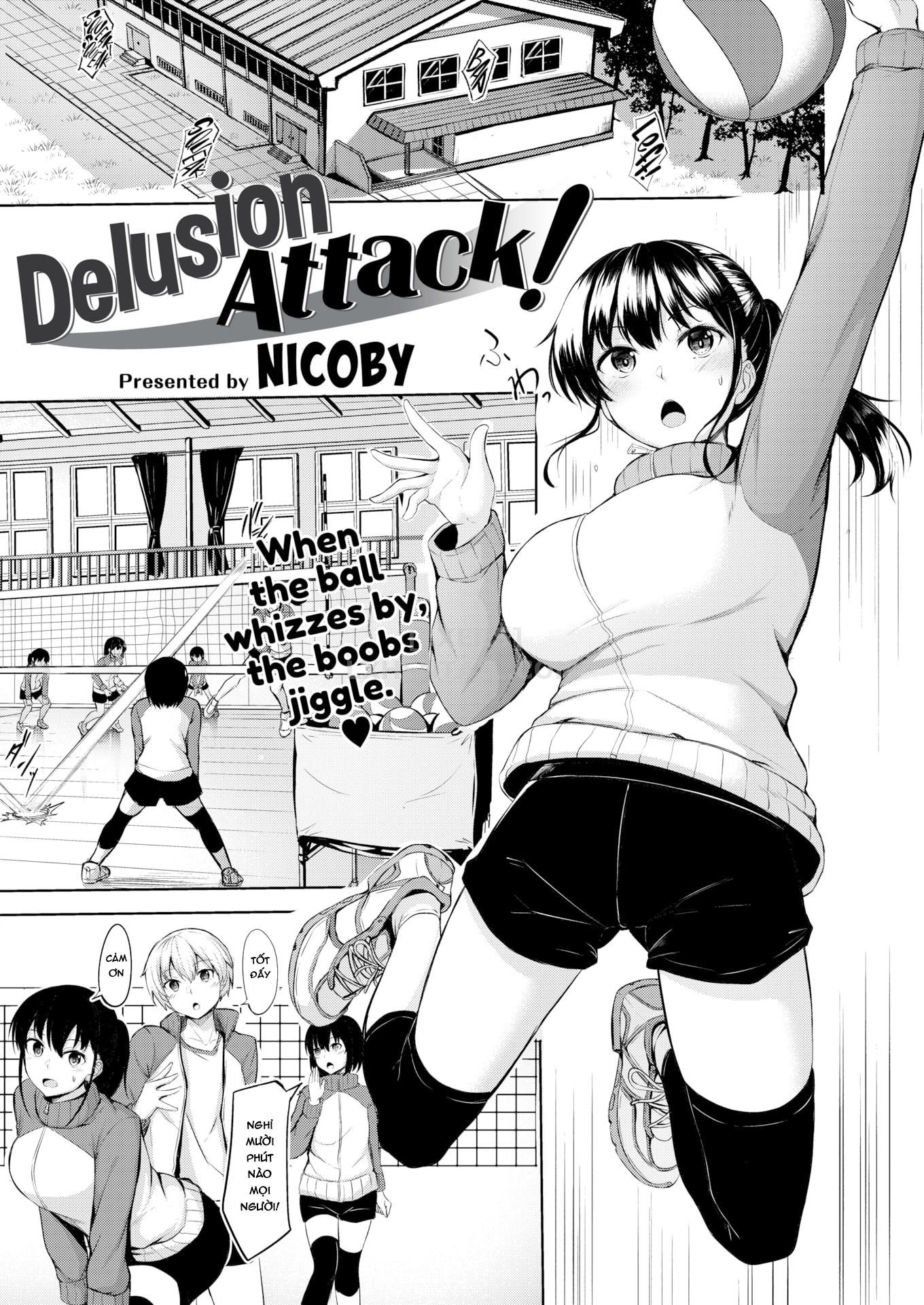 Đọc truyện hentai Delusion Attack! - Oneshot