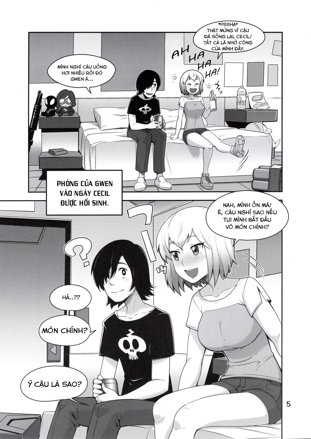 Đọc truyện hentai Gwenpool (Watashi tachi Icya-Love Shimashita) - Oneshot