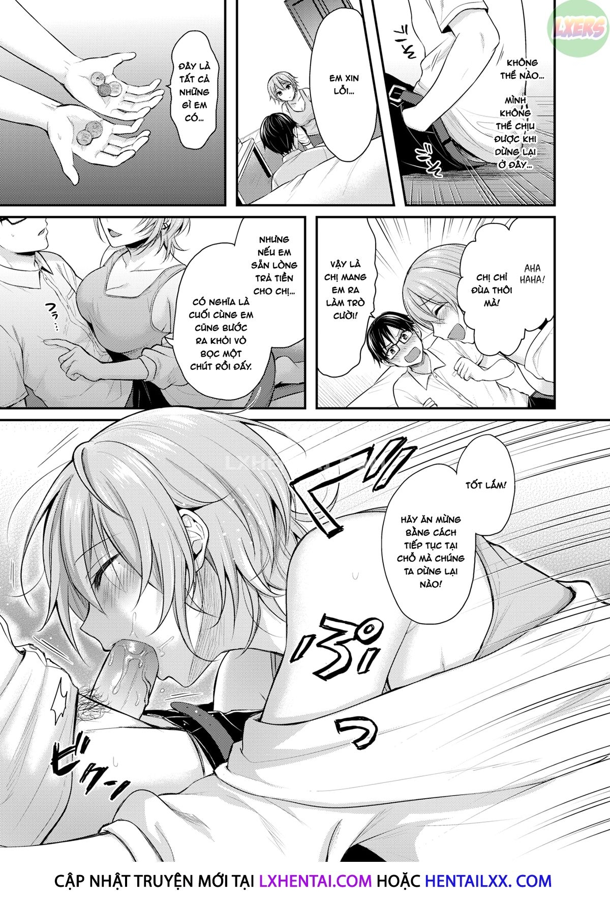 Đọc truyện hentai Chàng trai cần cù & Cô gái tầm phào - Oneshot