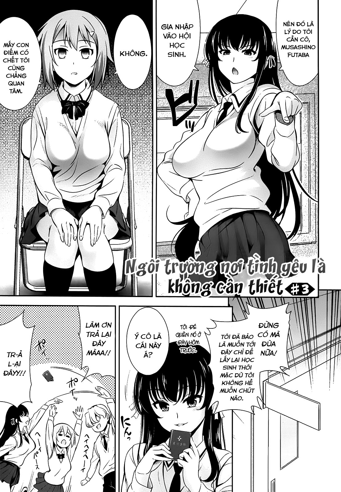 Đọc truyện hentai Ngôi trường nơi mà tình yêu là không cần thiết - Chapter 3