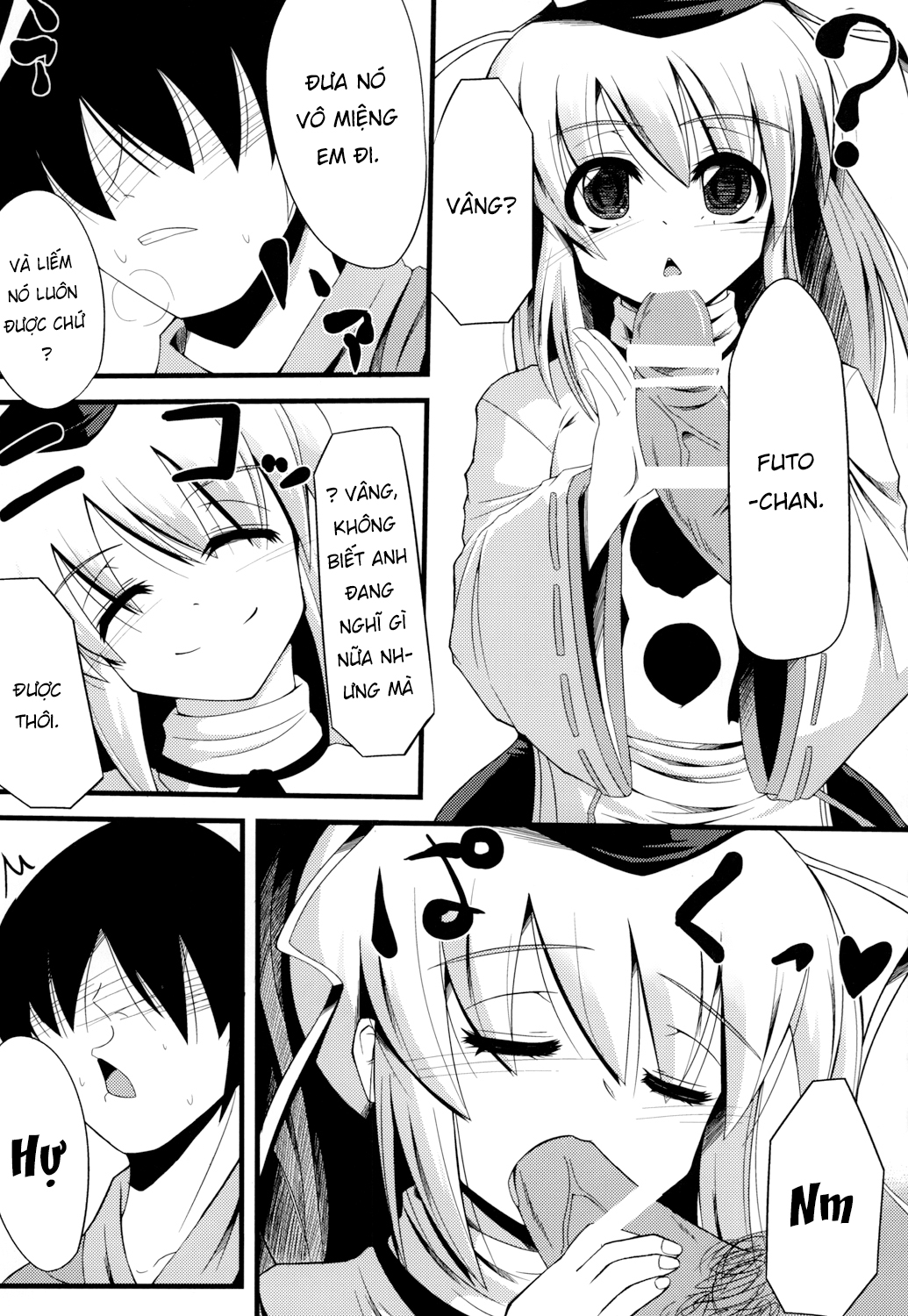 Đọc truyện hentai Oshiete Futo-chan (Touhou Project) - Oneshot