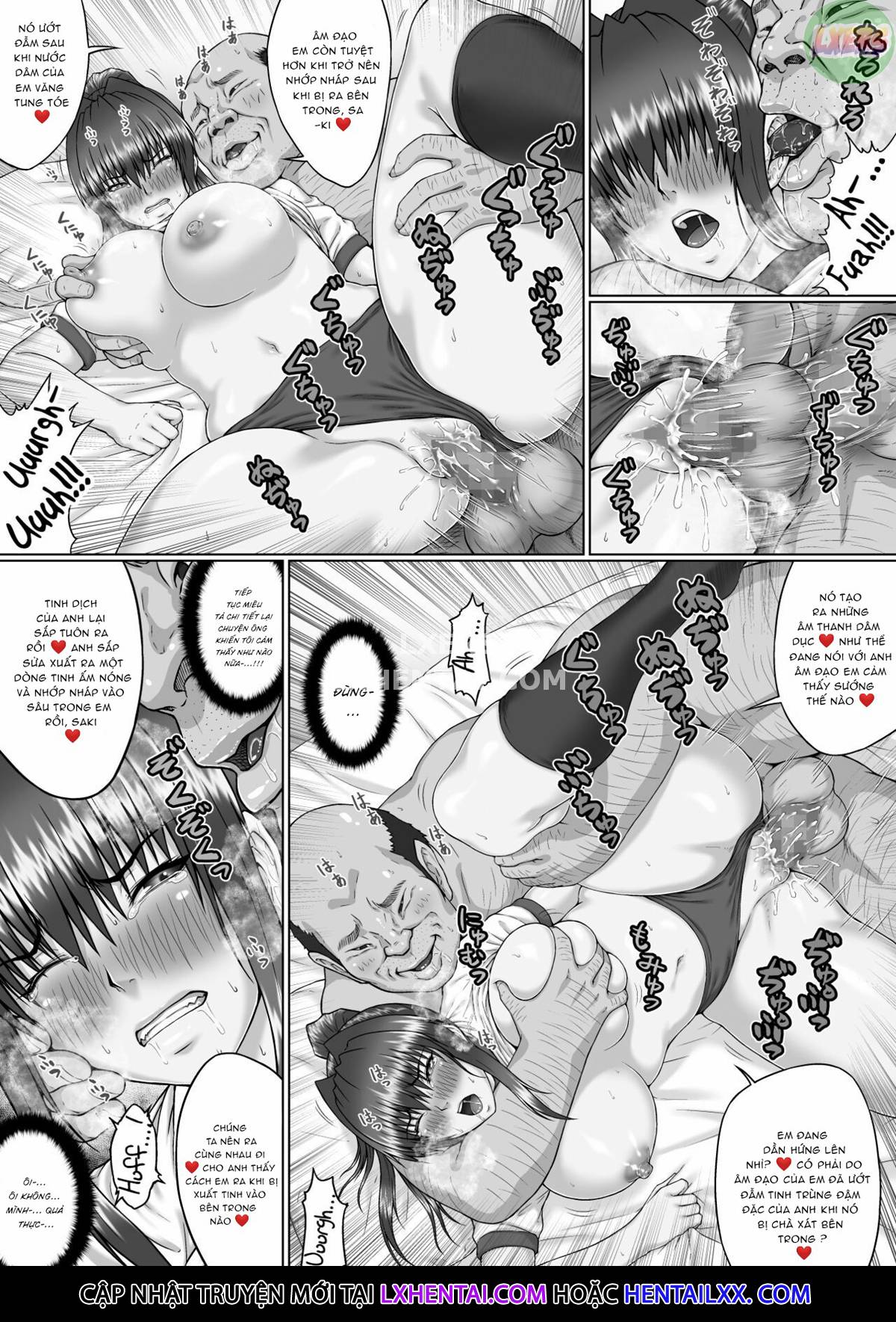 Đọc truyện hentai Nakadashi Oji-San Ni Nerawareta Mesu Wa Nigeru Koto Ga Dekinai ~Senaga Saki Hen - Chap 3