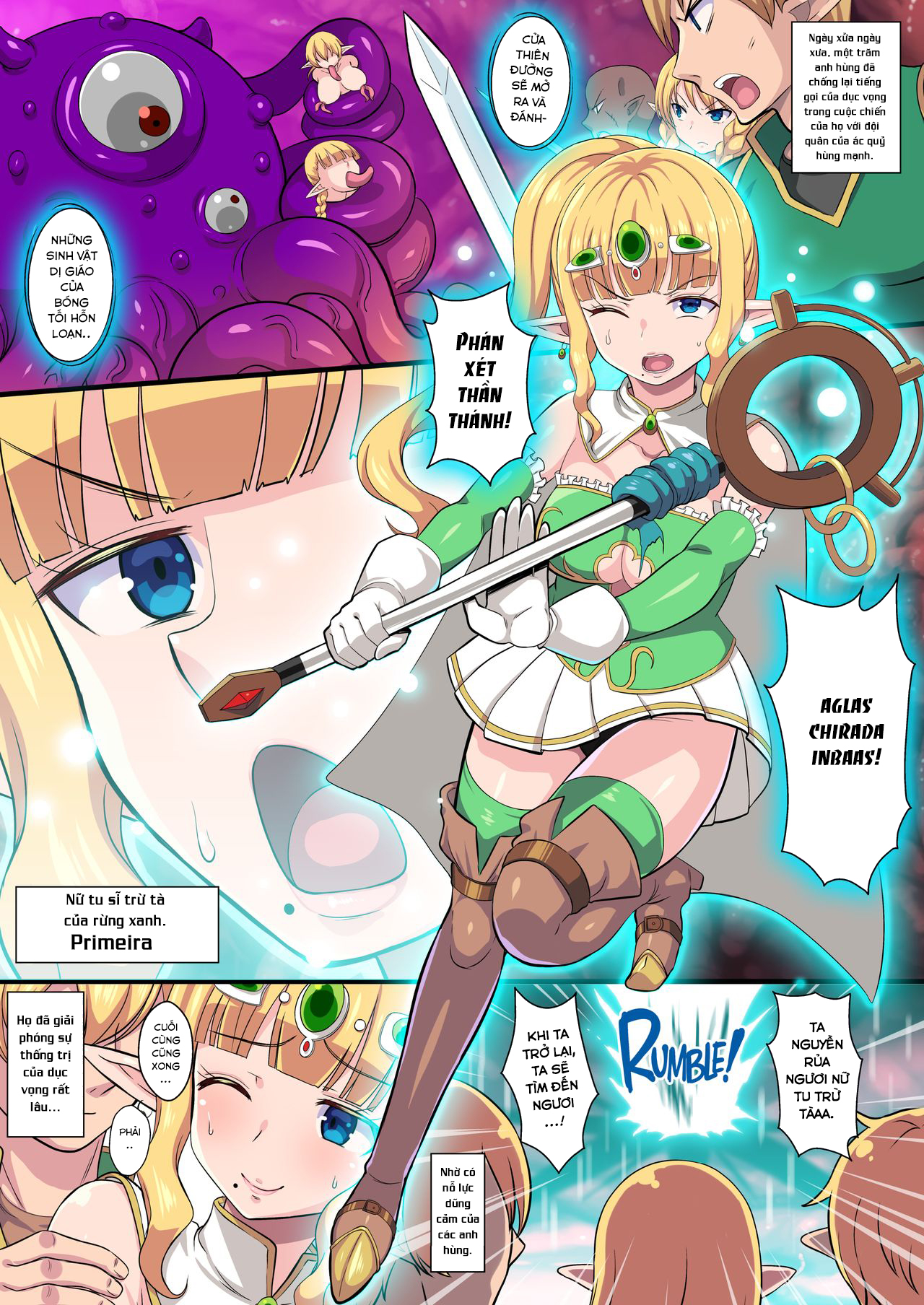 Đọc truyện hentai Vengeful Elf Liselotte ZERO - Oneshot