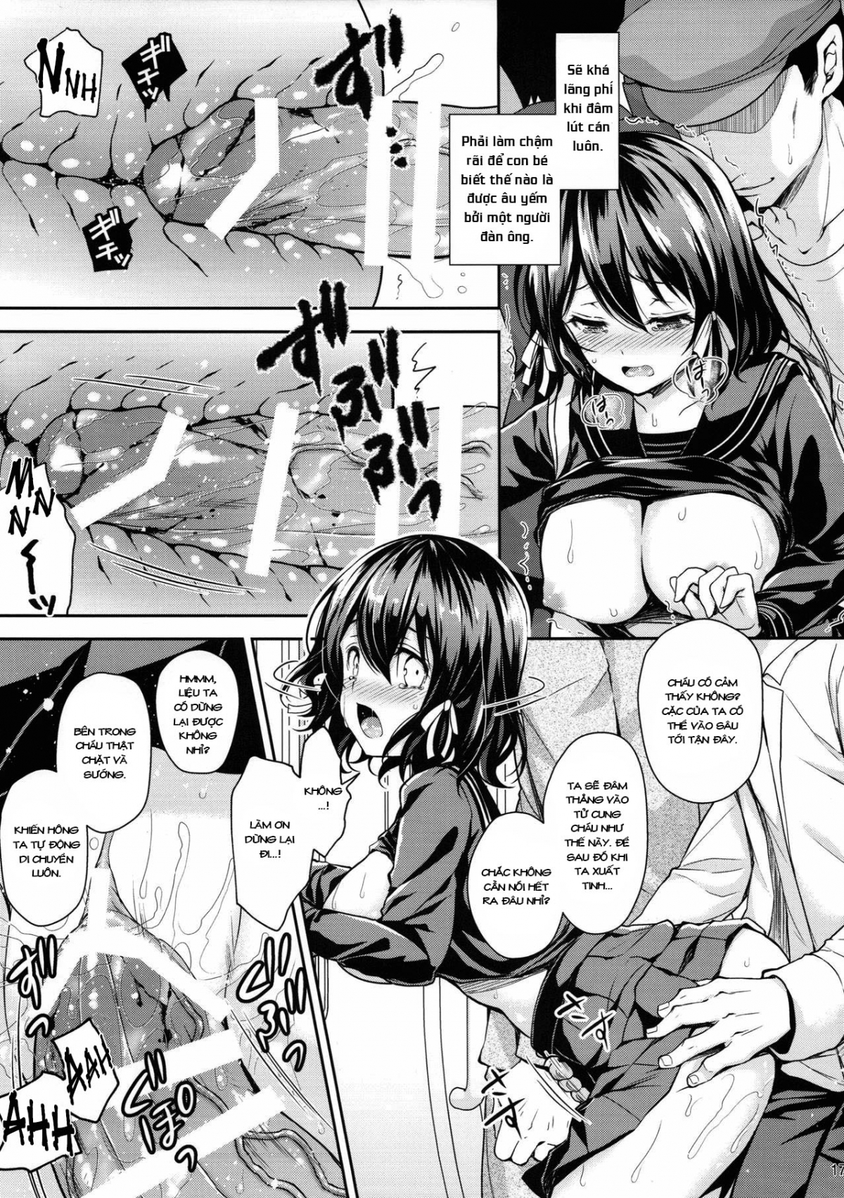 Đọc truyện hentai Kẻ quấy rối vô liêm sỉ - Chap 2