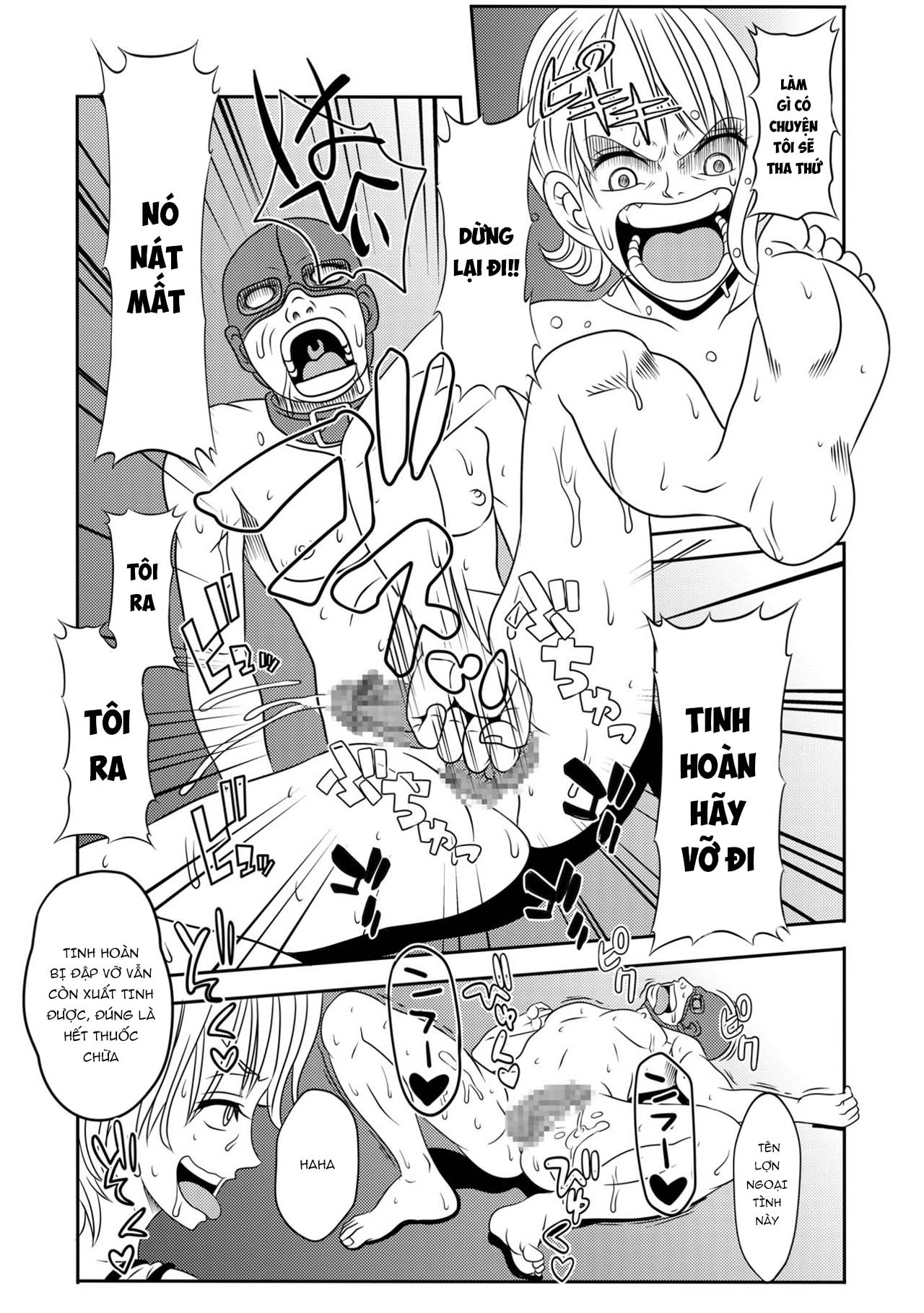 Đọc truyện hentai Những người có khả năng Nukinuki no Mi - Oneshot