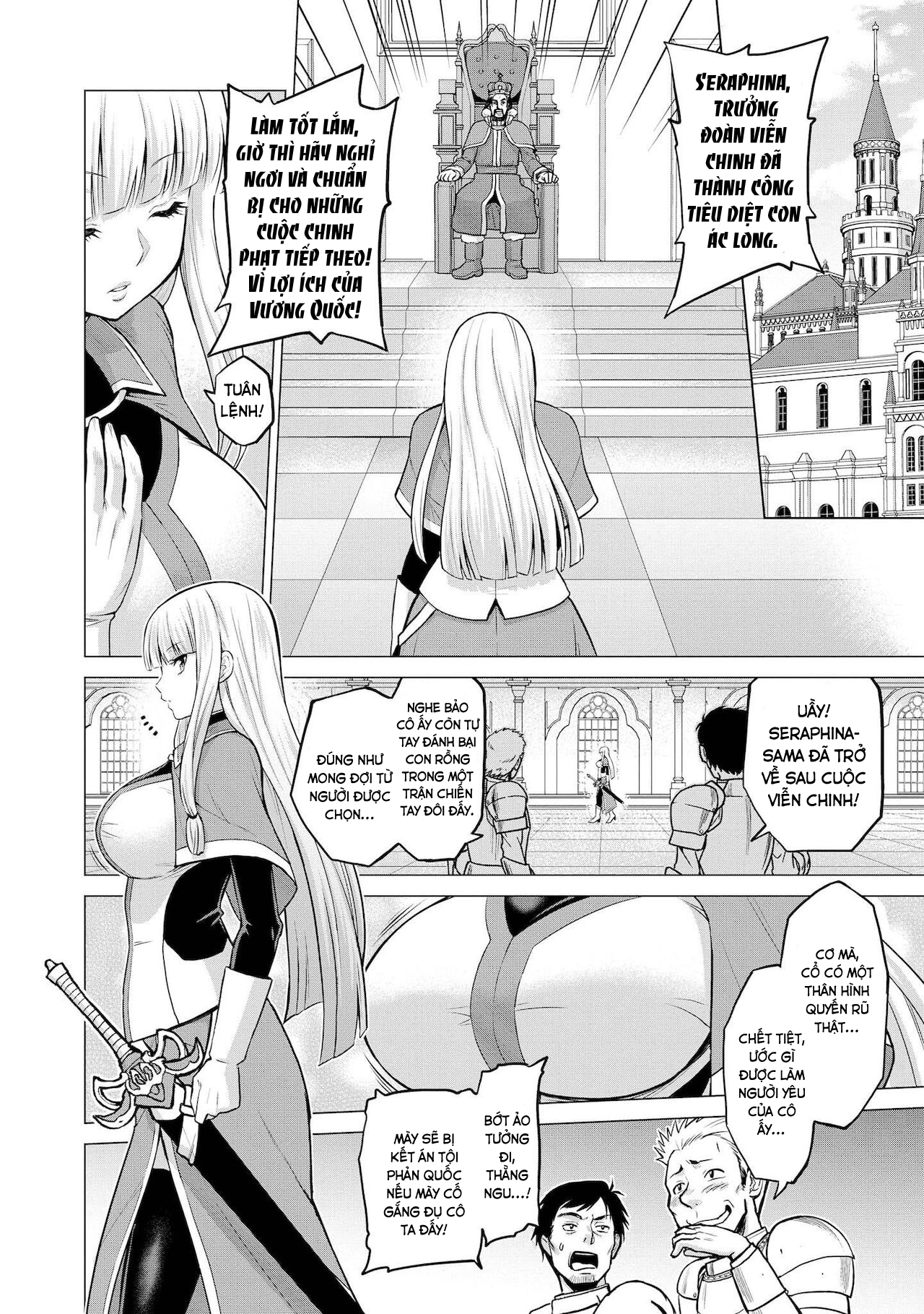 Đọc truyện hentai Chuyện về nàng xử nữ hiệp sĩ Seraphina - Oneshot
