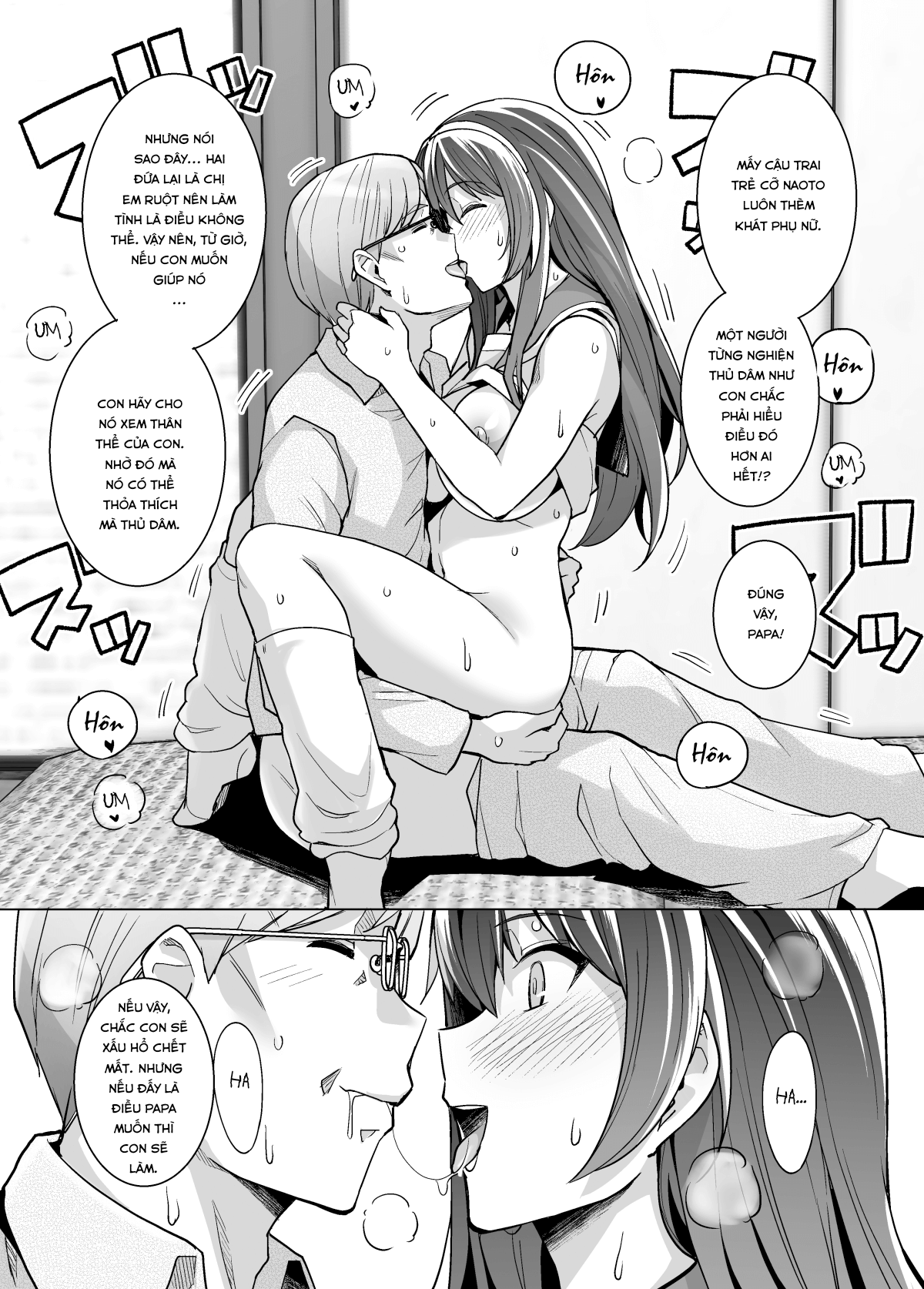 Đọc truyện hentai Ane wa Oyaji ni Dakareteru - Chap 1
