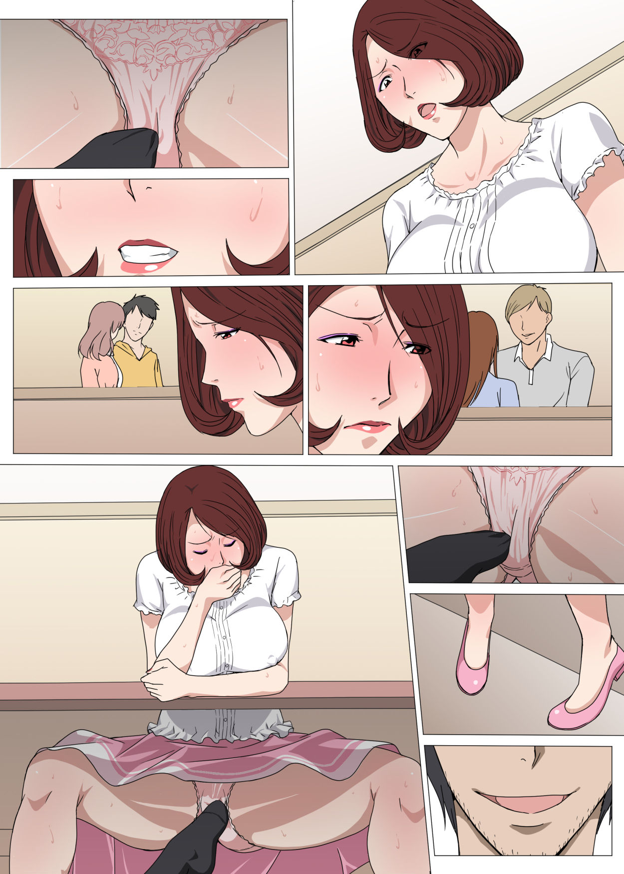 Đọc truyện hentai Oku-san Hajimete no Arbeit - Oneshot