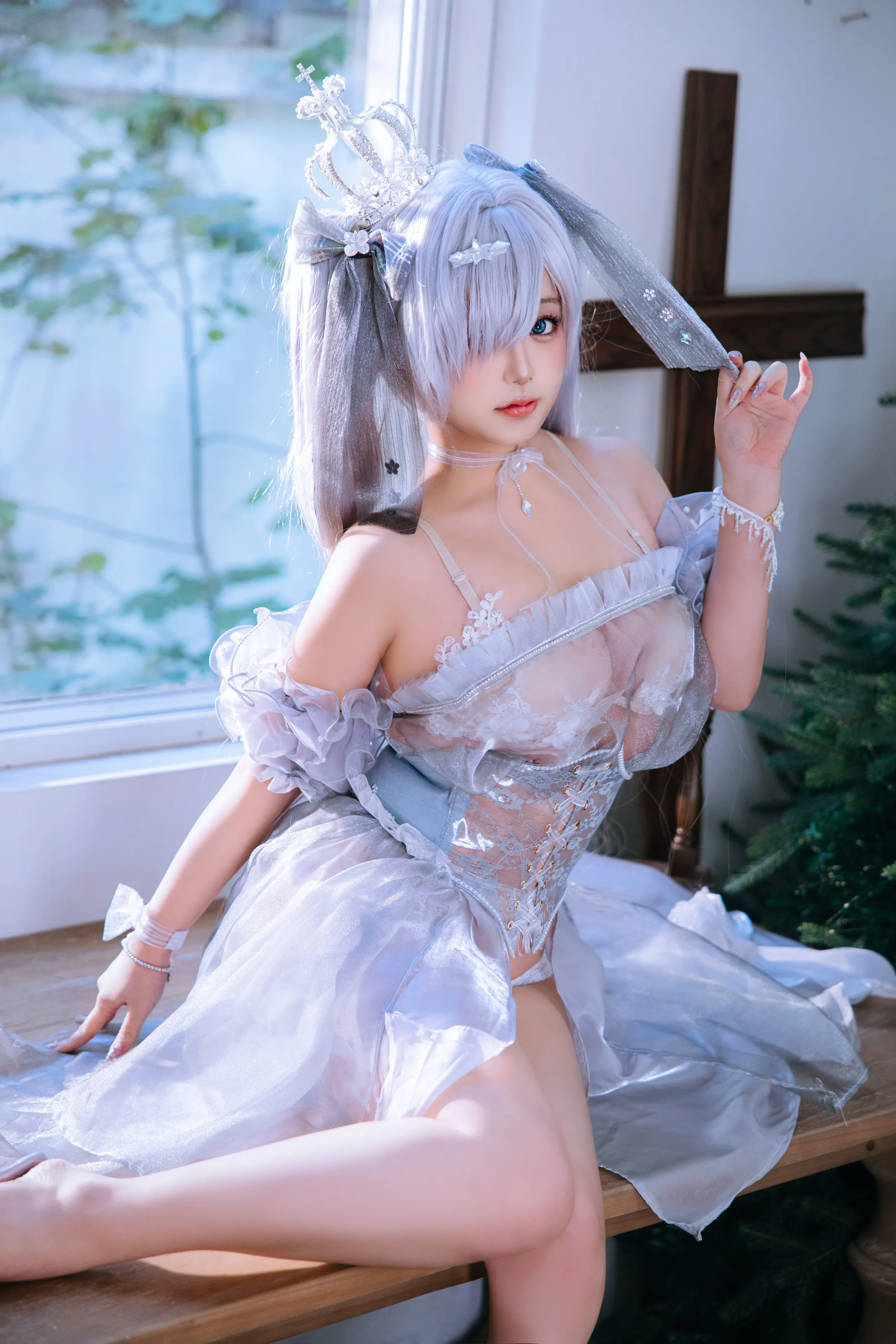 Đọc truyện hentai Tuyển tập Albums siêu phẩm Cosplay - Chap 1105 - Hina Jiao - Goddess of Victory: Nikki Cinderella