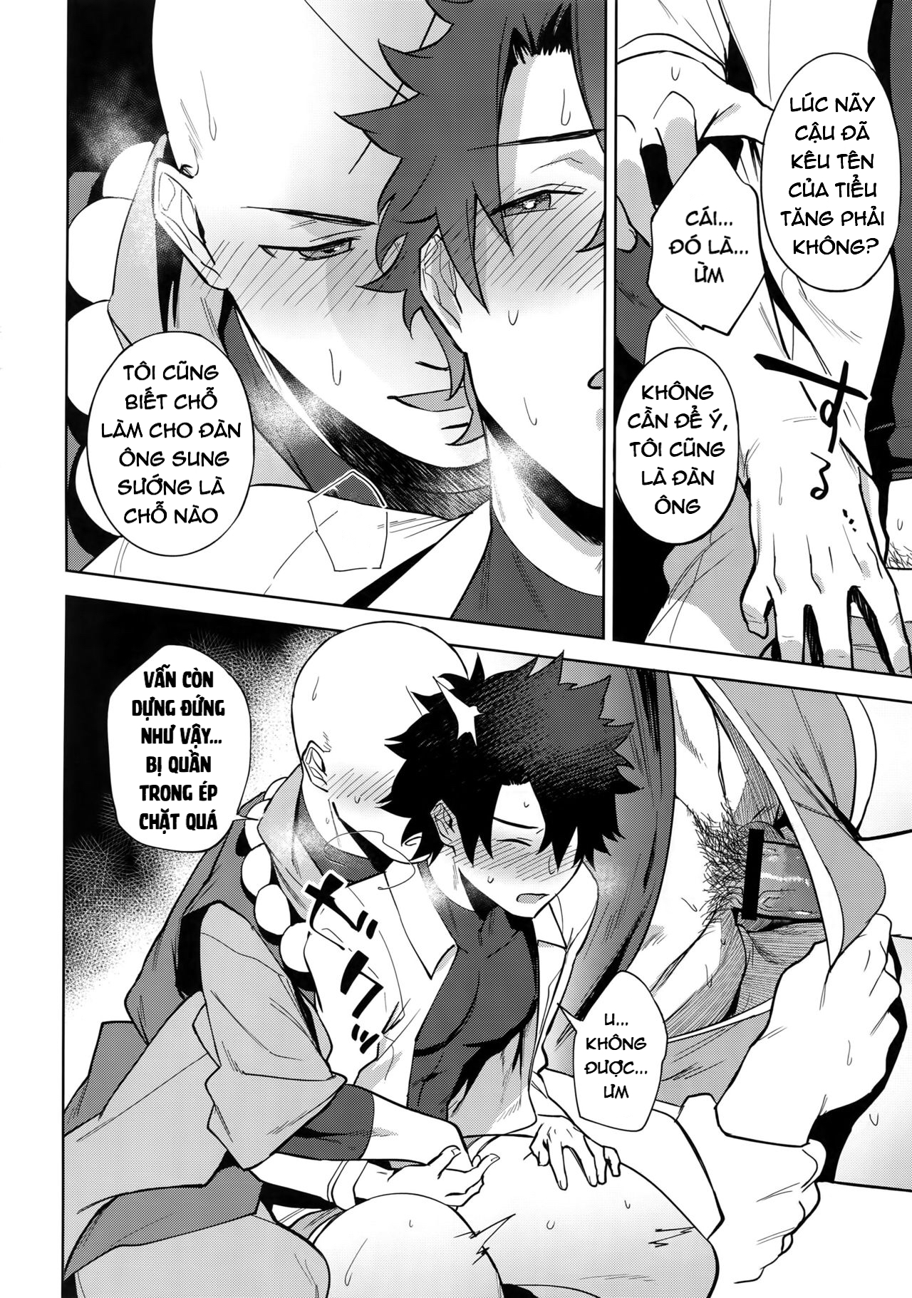 Đọc truyện hentai Bouzu To Fushidara - Oneshot