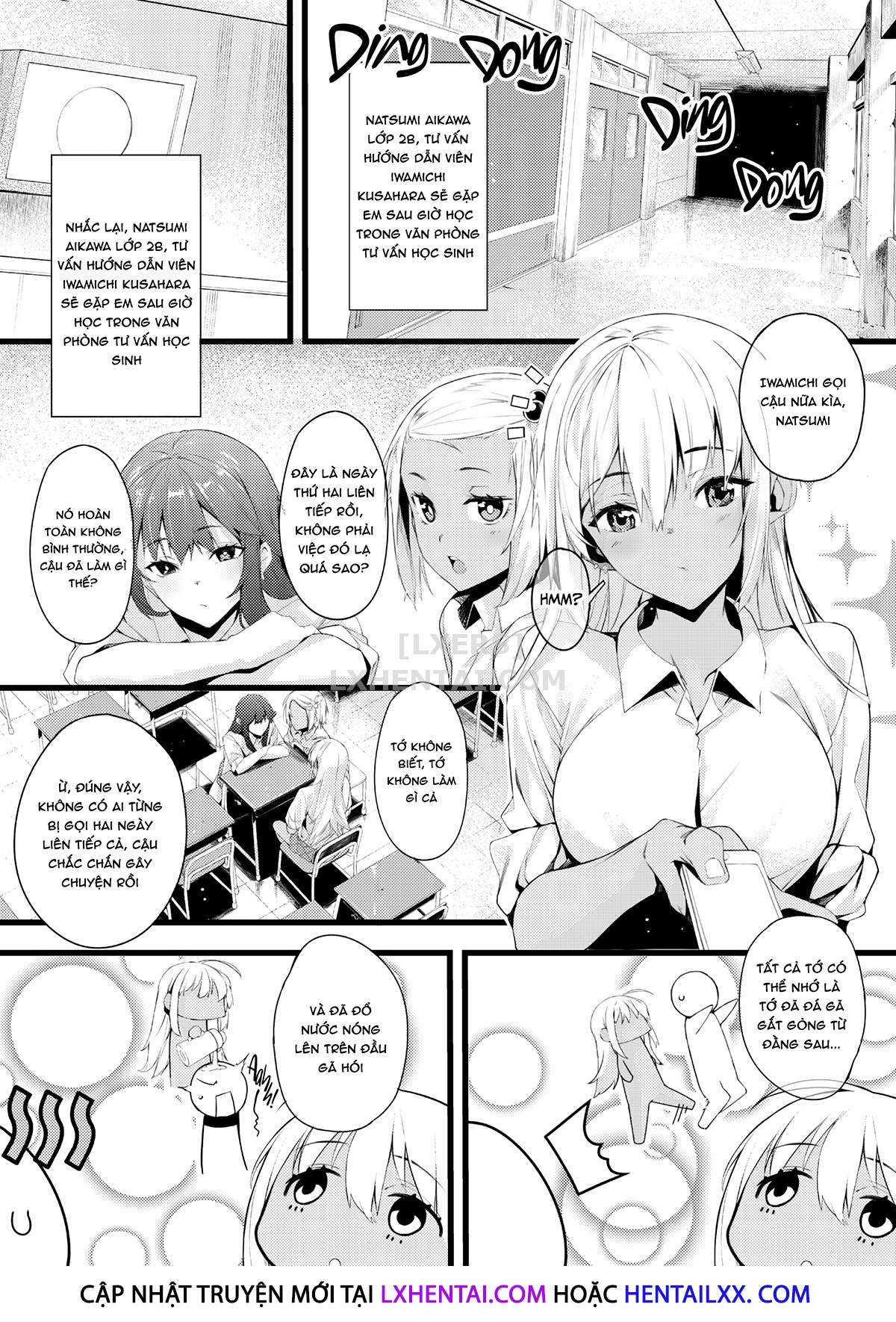 Đọc truyện hentai A Gyaru's Hypnosis Training From a Dirty Old Man - Oneshot