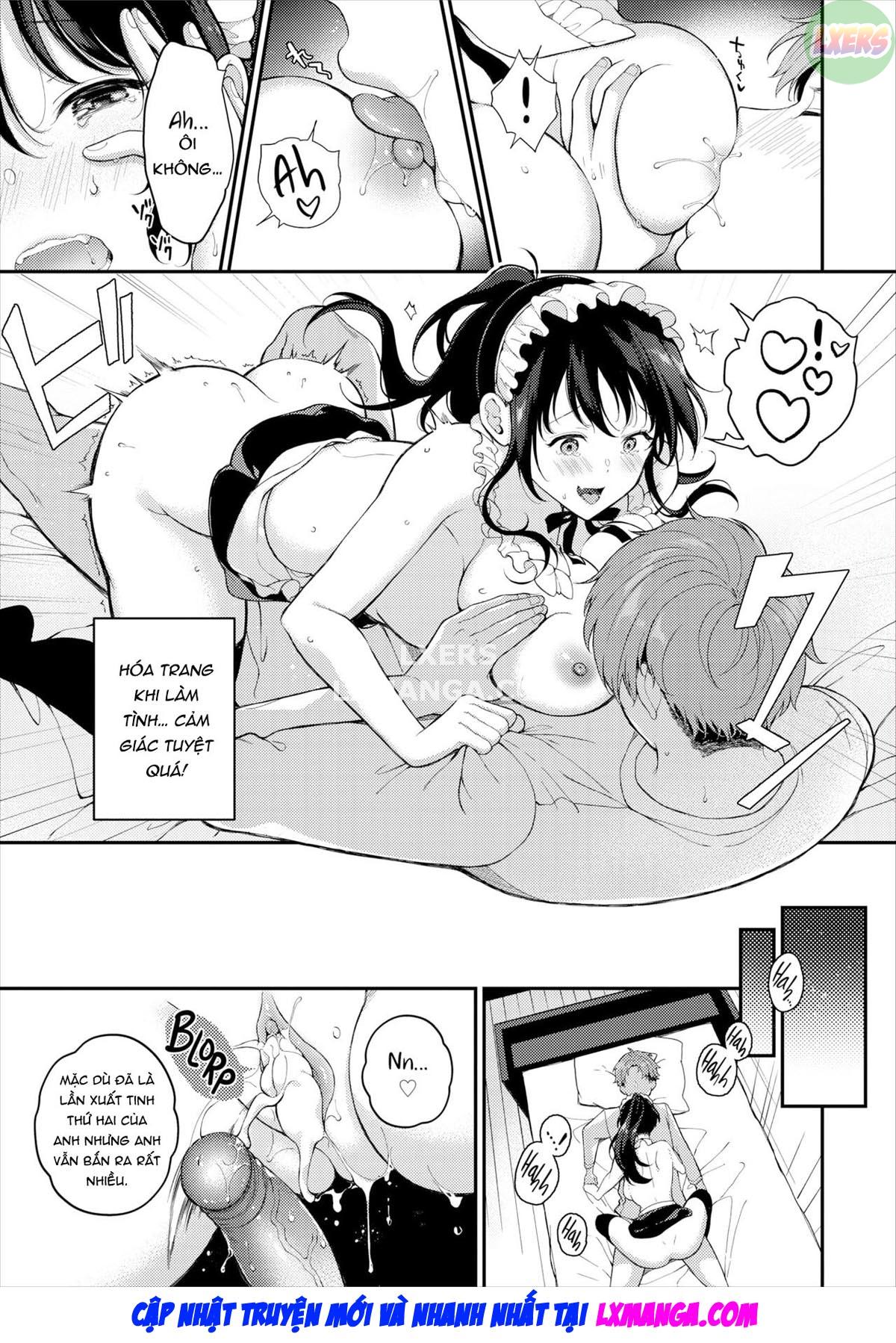 Đọc truyện hentai Cô hầu gái Do S Rize-chan - Oneshot