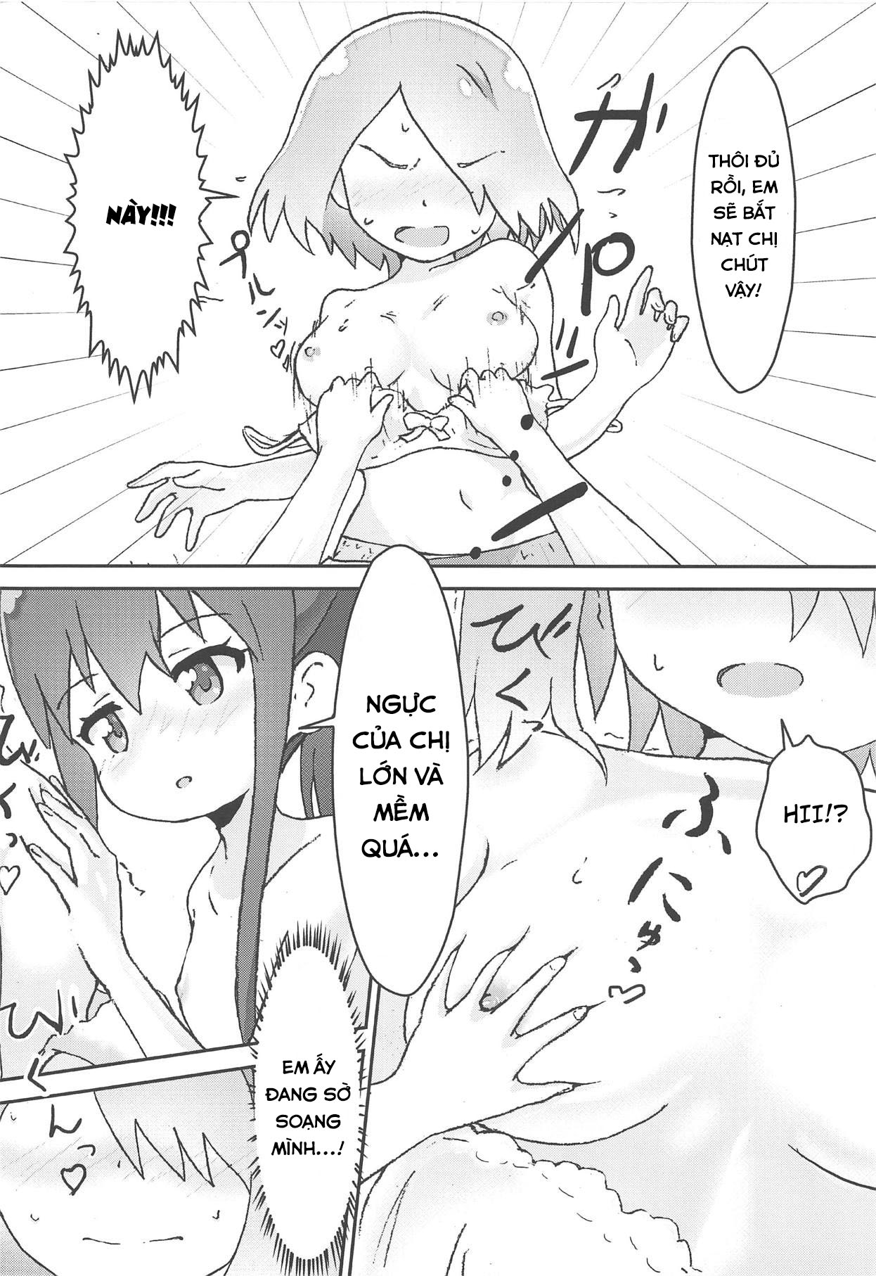 Đọc truyện hentai Maiorita Ato no Mya-nee to Hana-chan ga Eroi! (Watashi ni Tenshi ga Maiorita!) - Oneshot