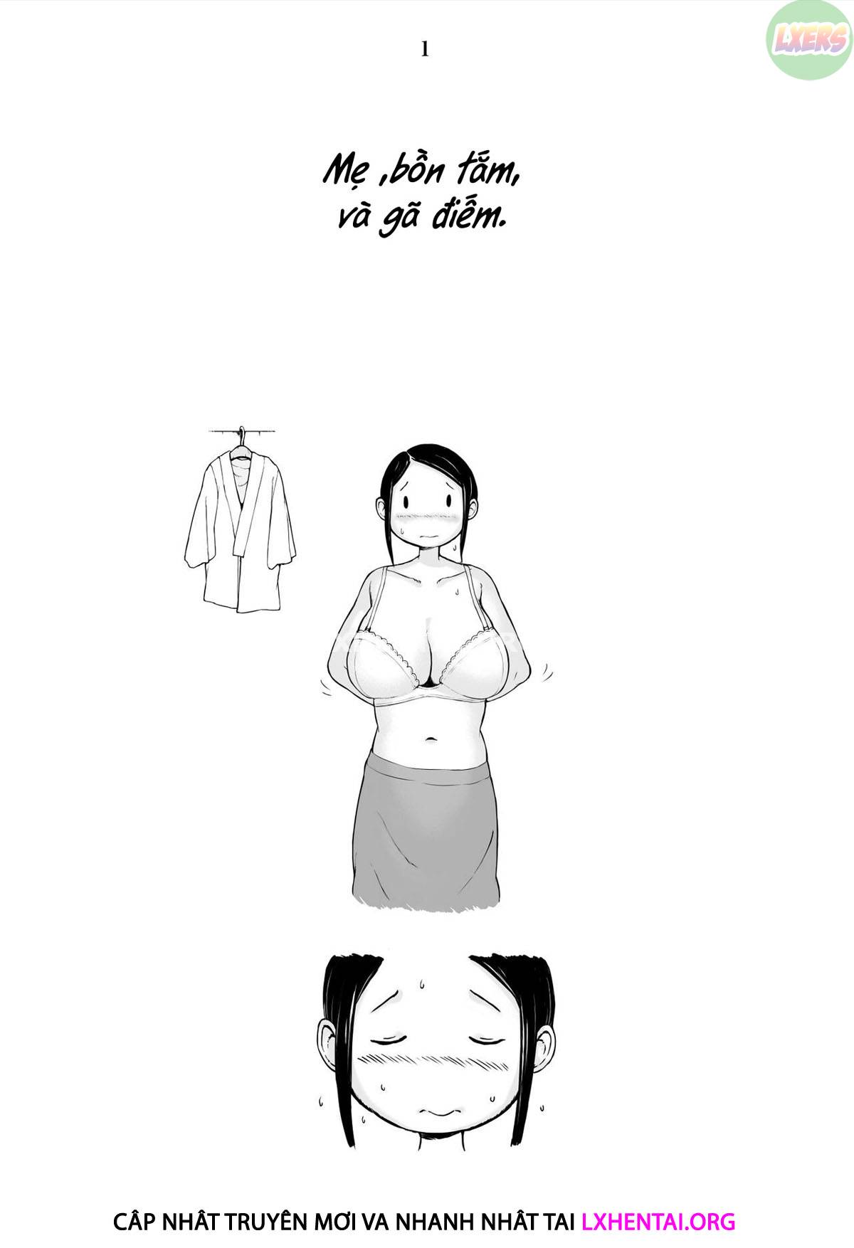 Đọc truyện hentai Hahagui Ottori Okaasan ga Toshishita Yarichin ni Nerawareru Toki - Chap 2A