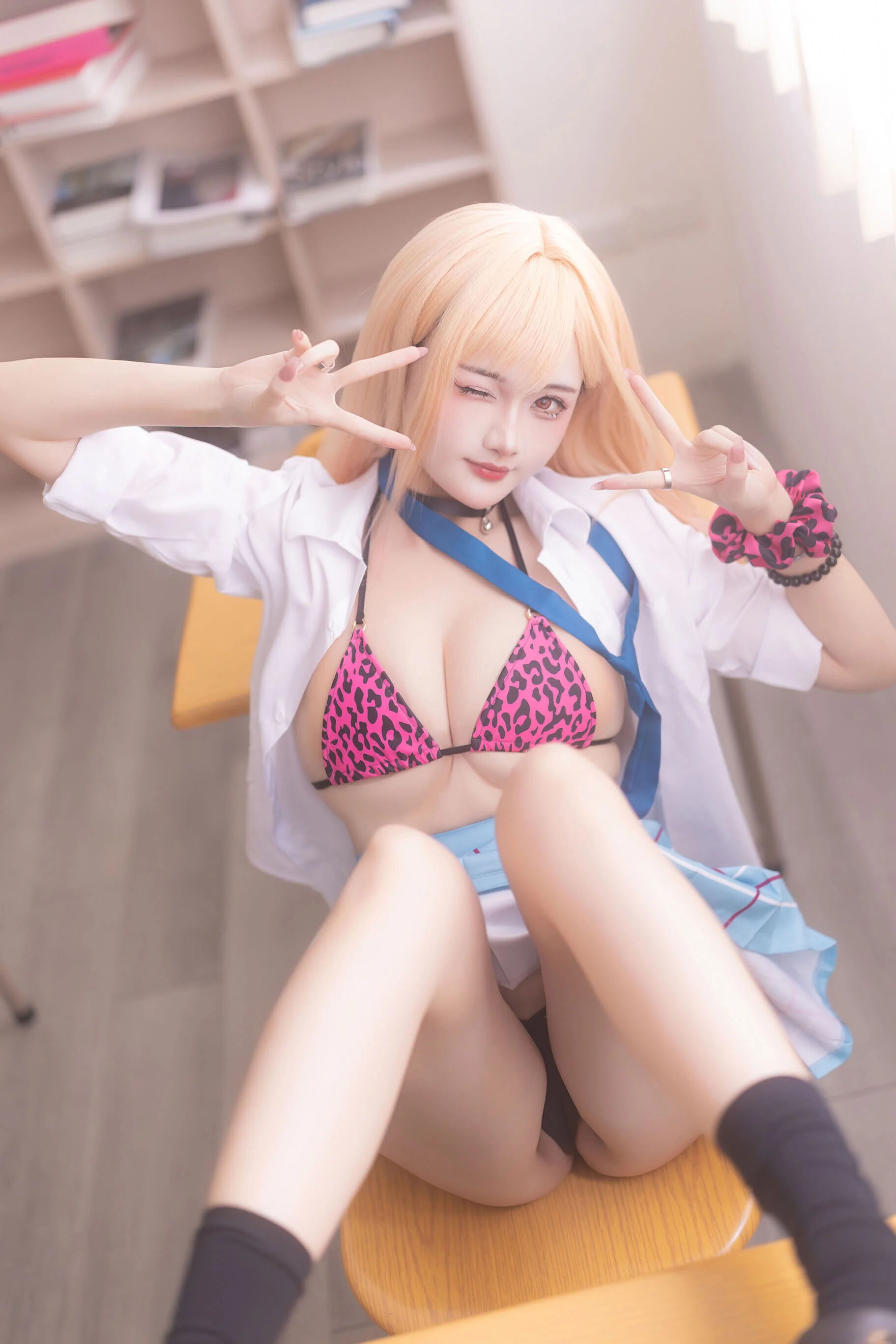 Đọc truyện hentai Tuyển tập Albums siêu phẩm Cosplay - Chap 1442 - Xiaoyukiko - Kitagawa Marin School Gyaru