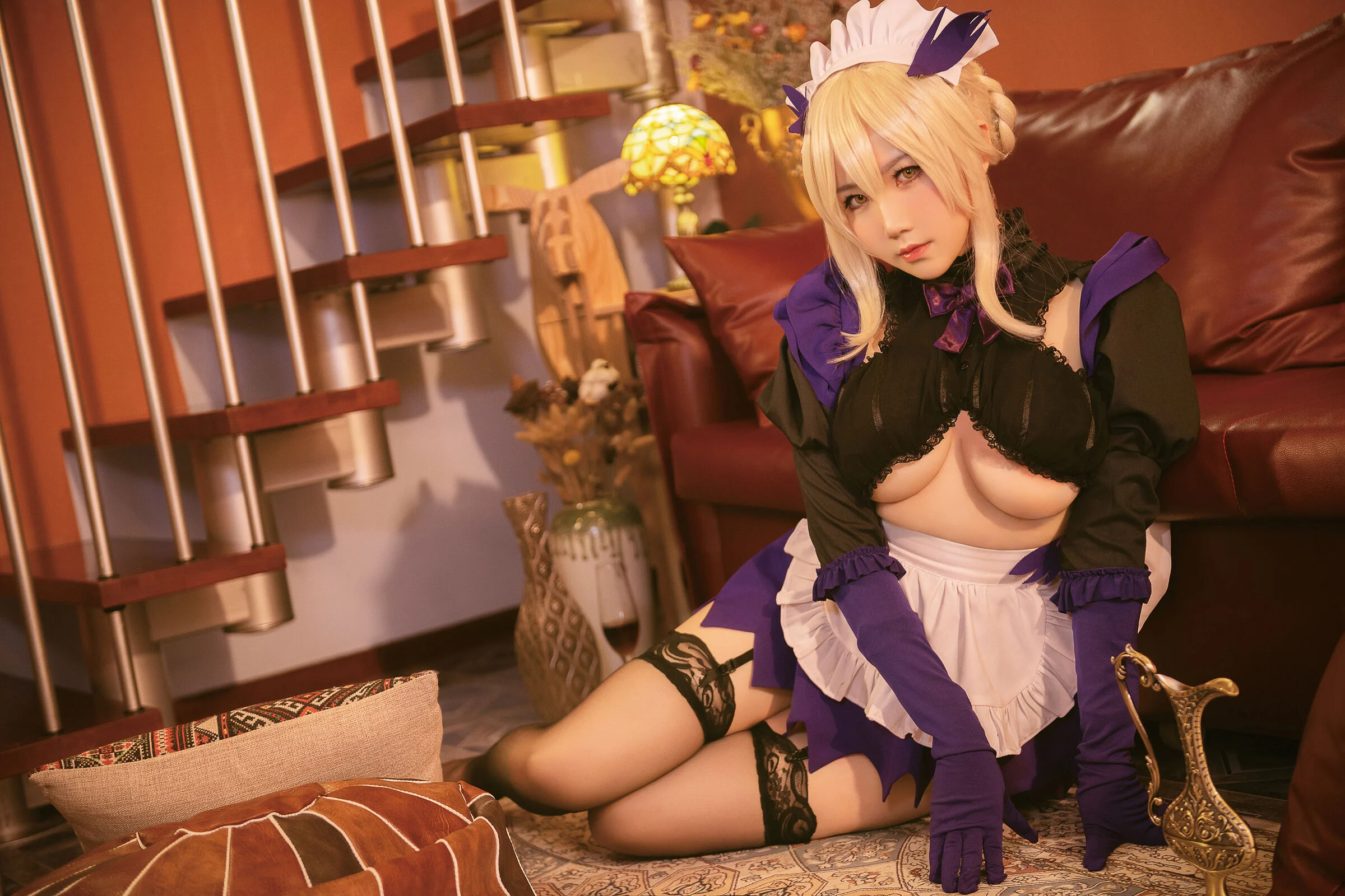 Đọc truyện hentai Tuyển tập Albums siêu phẩm Cosplay - Chap 559 - The End of the Story - Black Gun Maid