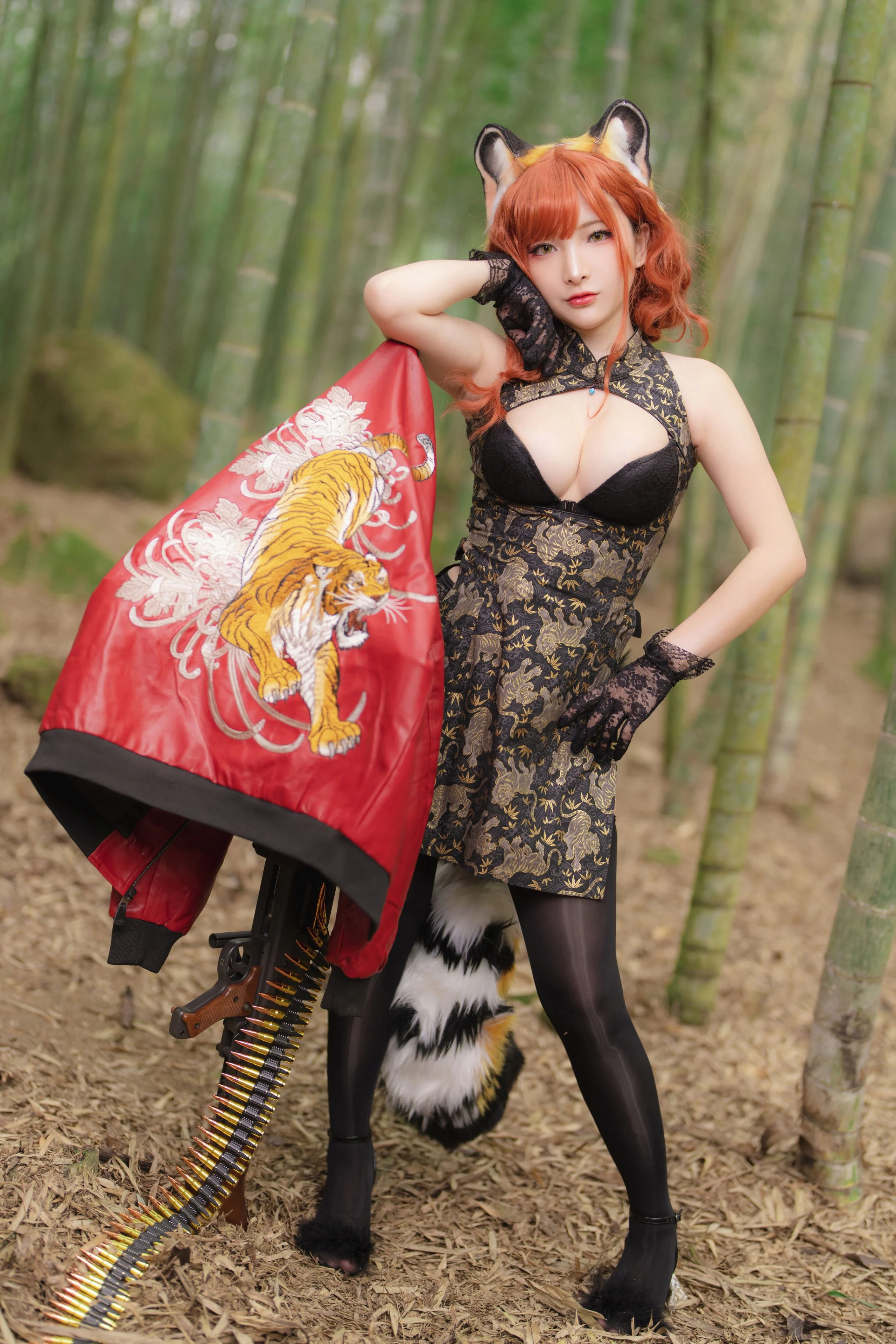 Đọc truyện hentai Tuyển tập Albums siêu phẩm Cosplay - Chap 641 - [Fantasy Factory] Tiger CheongSam