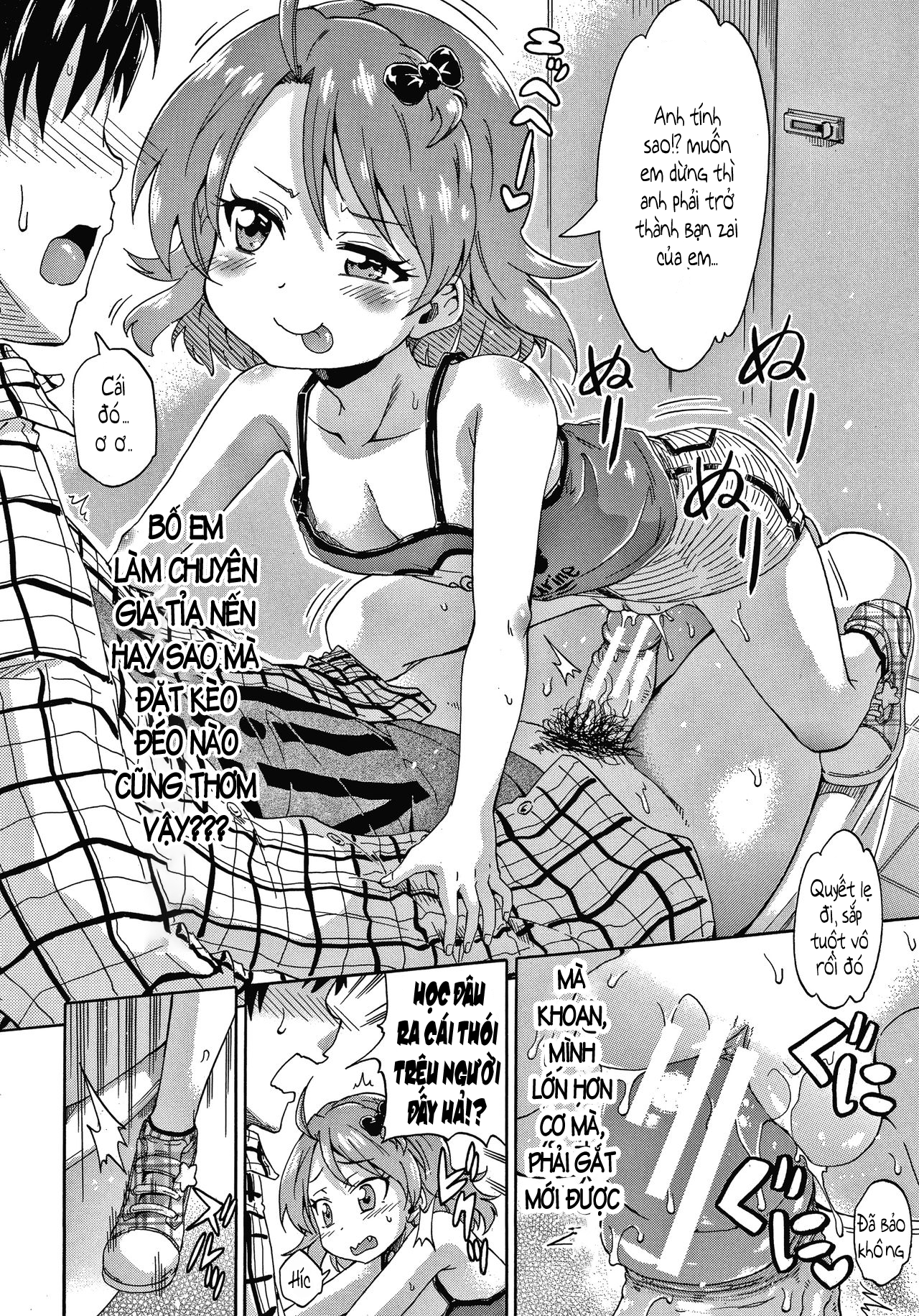 Đọc truyện hentai Trông vậy thôi nhưng chúng em có kinh nghiệm rồi đó ! - Chap 1, Gặp nanami-chan trong nhà vệ sinh nữ