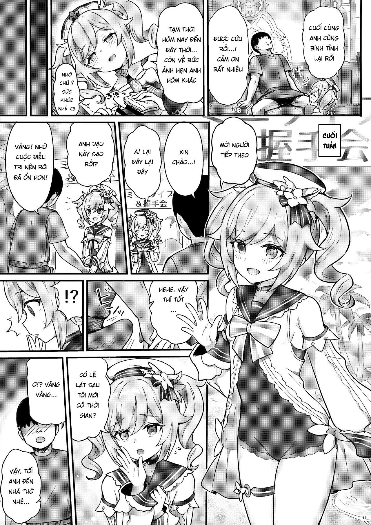 Đọc truyện hentai Barbara Gives You a Lewd Service - Oneshot