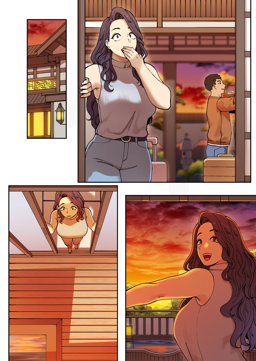 Đọc truyện hentai Tuyển tập Albums Art hentai - Chap 173 - Delivery MILF onsen