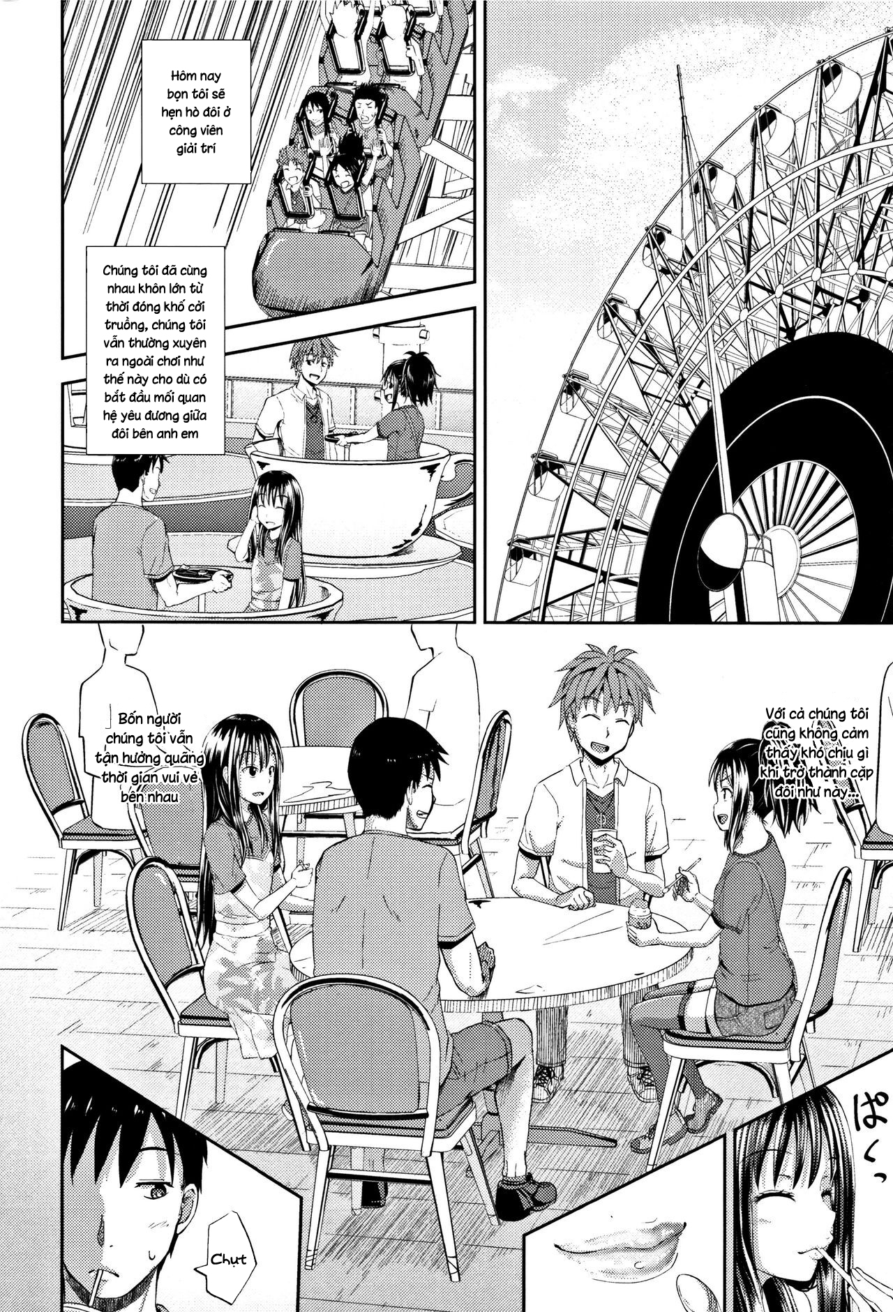 Đọc truyện hentai Nodohame: Imouto Swappi - Chap 1