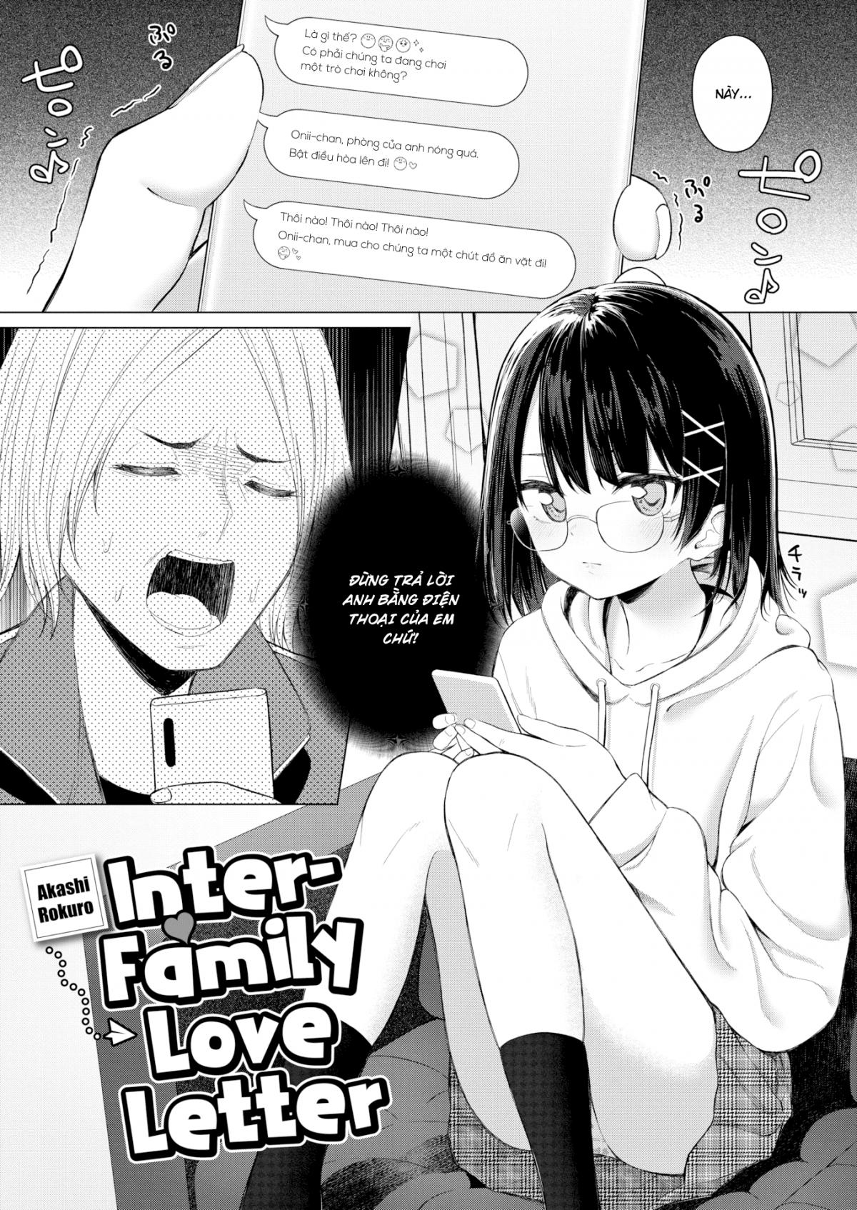 Đọc truyện hentai Inter-Family Love Letter - Oneshot