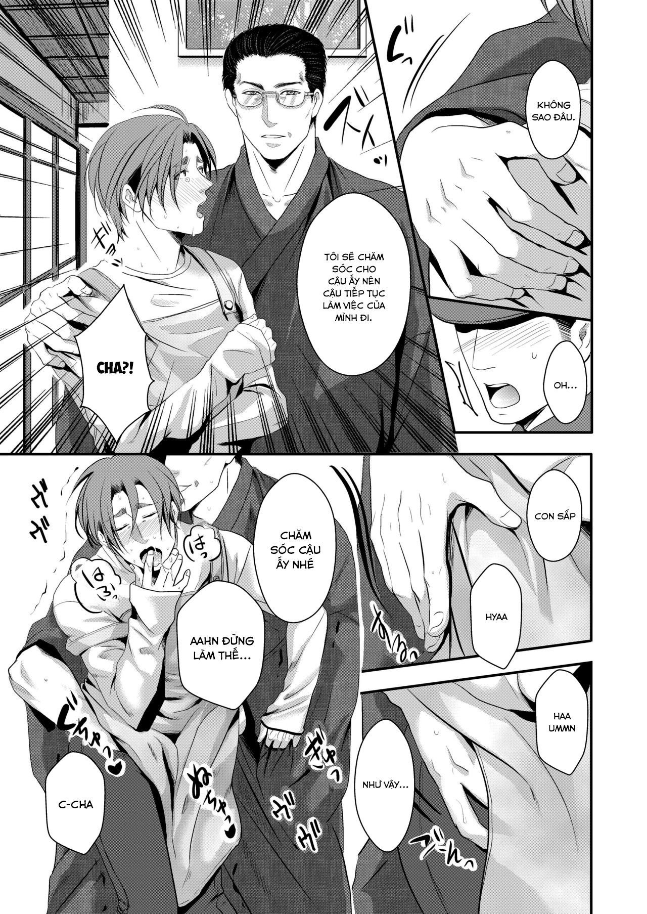 Đọc truyện hentai Bố và Con - Chap 4